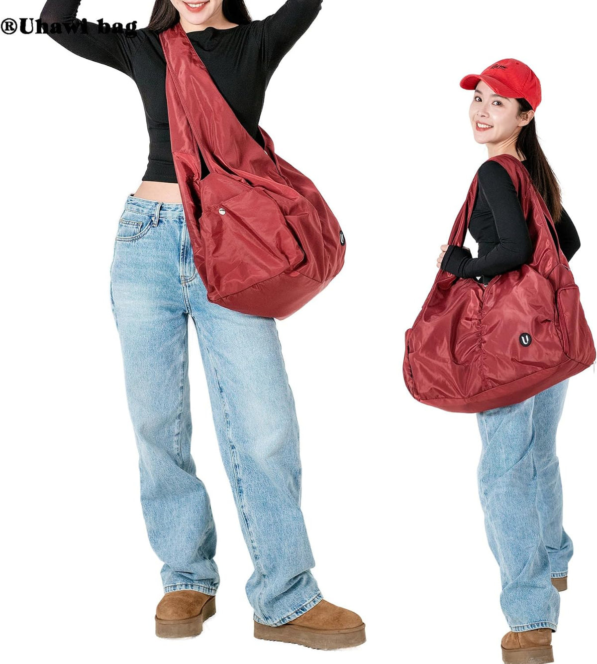 Gym Bag with Yoga Mat Holder Gym Bag for Women Yoga Bag with Shoes Compartment and Wet Dry Storage Pockets with Adjustable Yoga Mat Holder