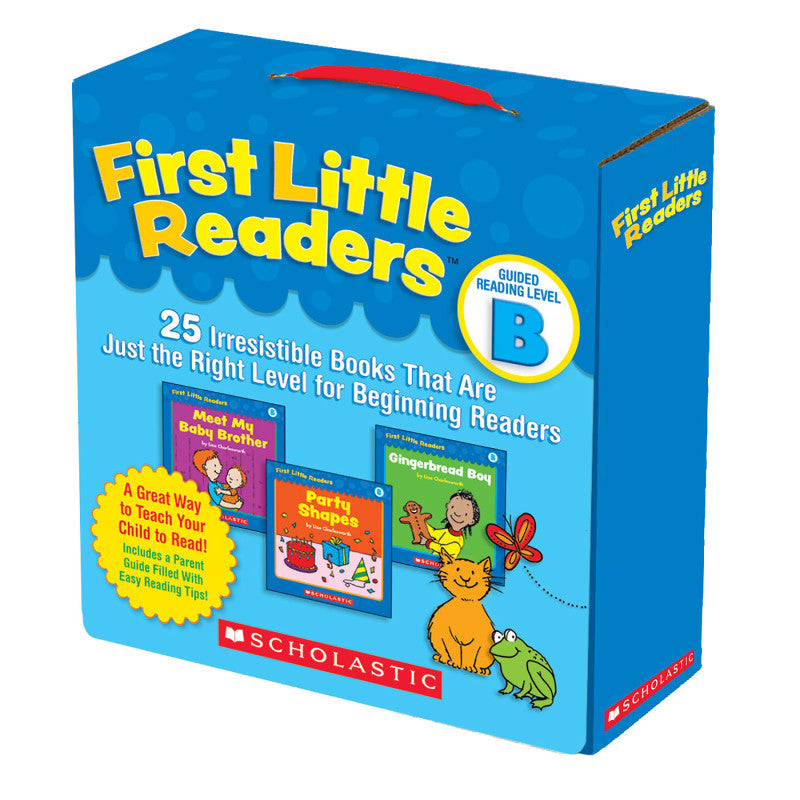 First Little Readers™ Book Parent Pack, Guided Reading Level B, Set of 25 Books
