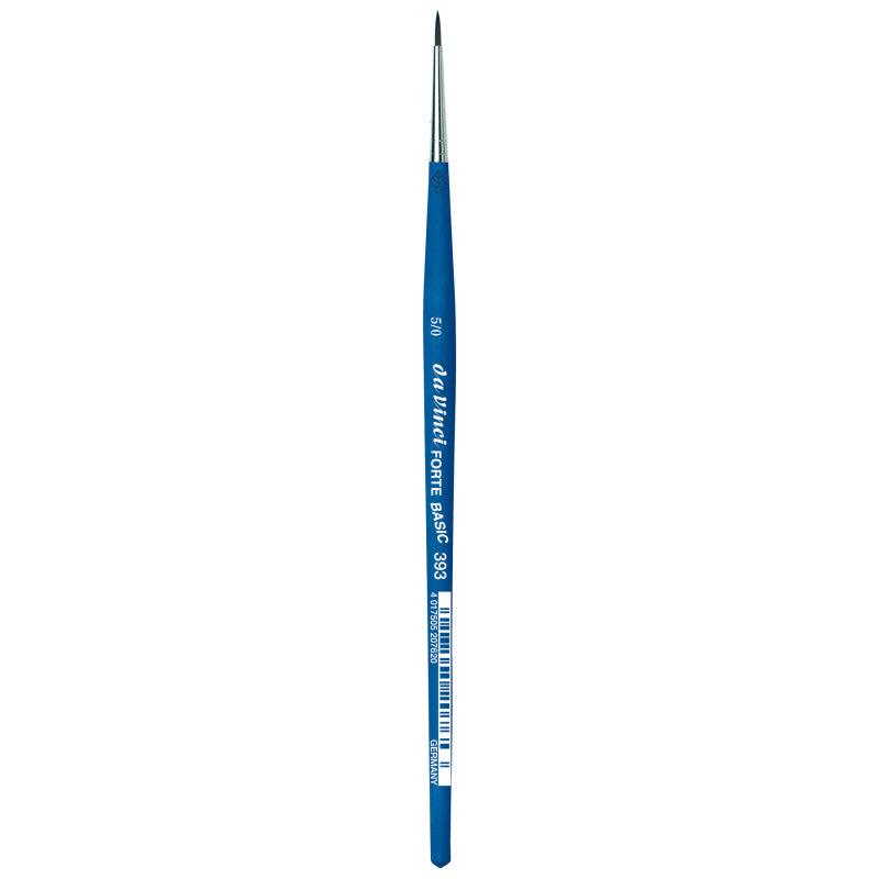 FORTE BASIC Student Brush, Synthetic, Acrylic, Round, Series 393, Size -5