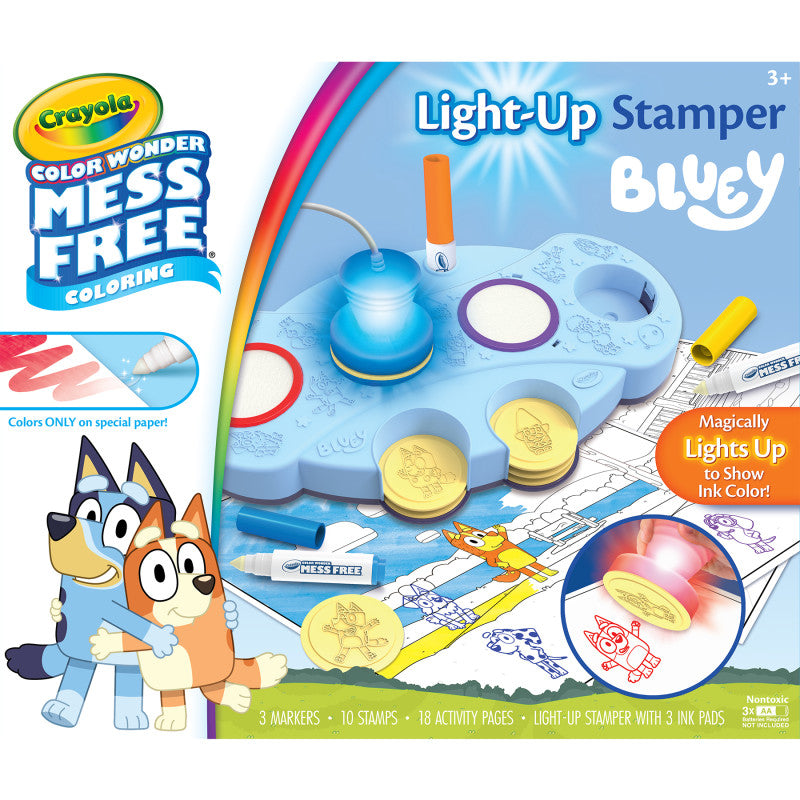 Magic Light-Up Stamper, Bluey
