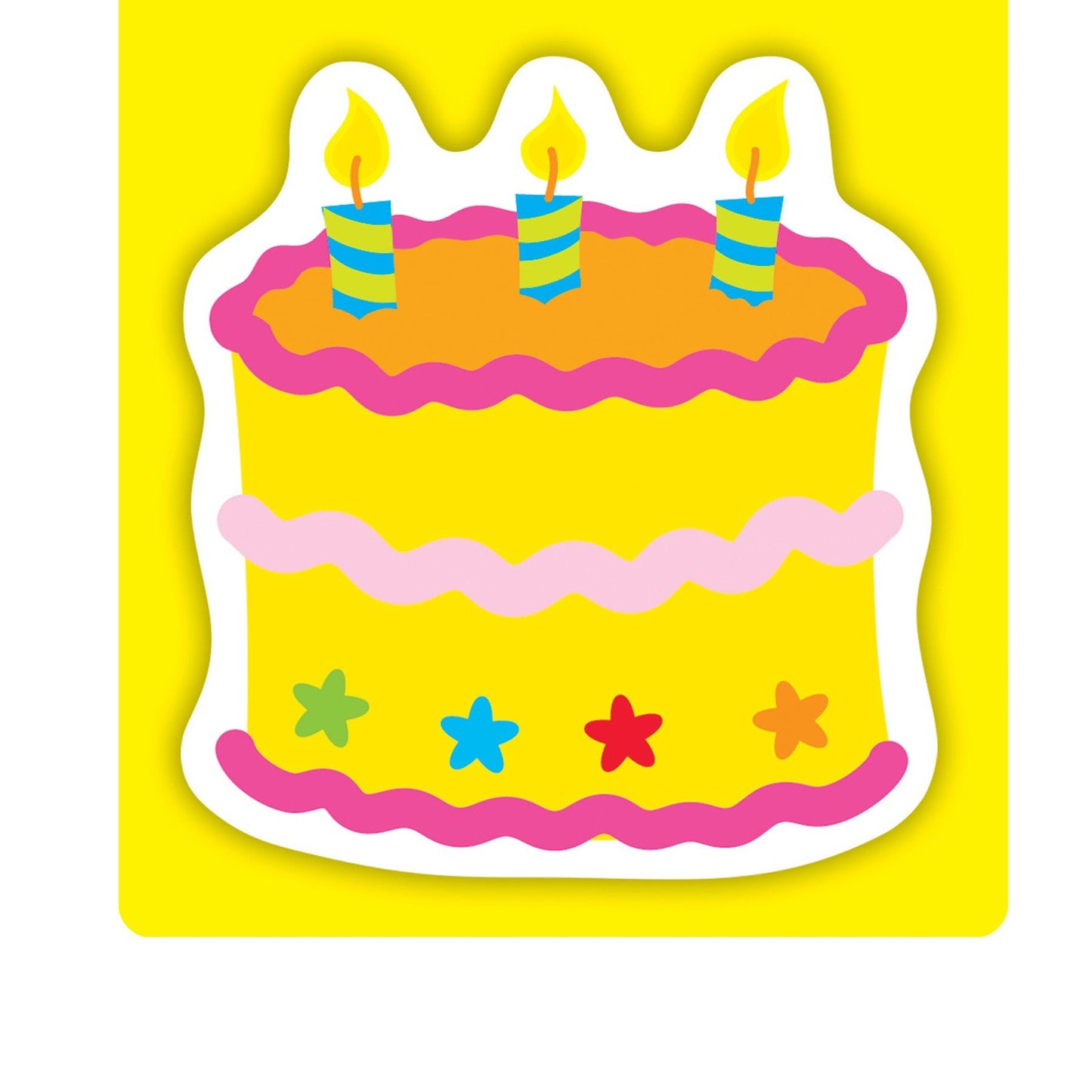 Birthday Cake Mini Accents, 36 Per Pack, 6 Packs - Loomini