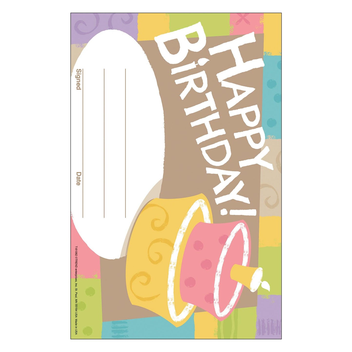 Birthday Good to Grow Recognition Awards, 30 Per Pack, 6 Packs - Loomini