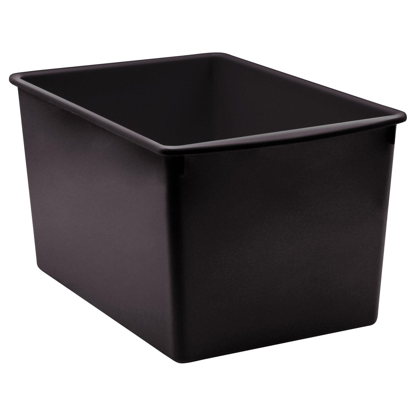 Black Plastic Multi-Purpose Bin, Pack of 3 - Loomini