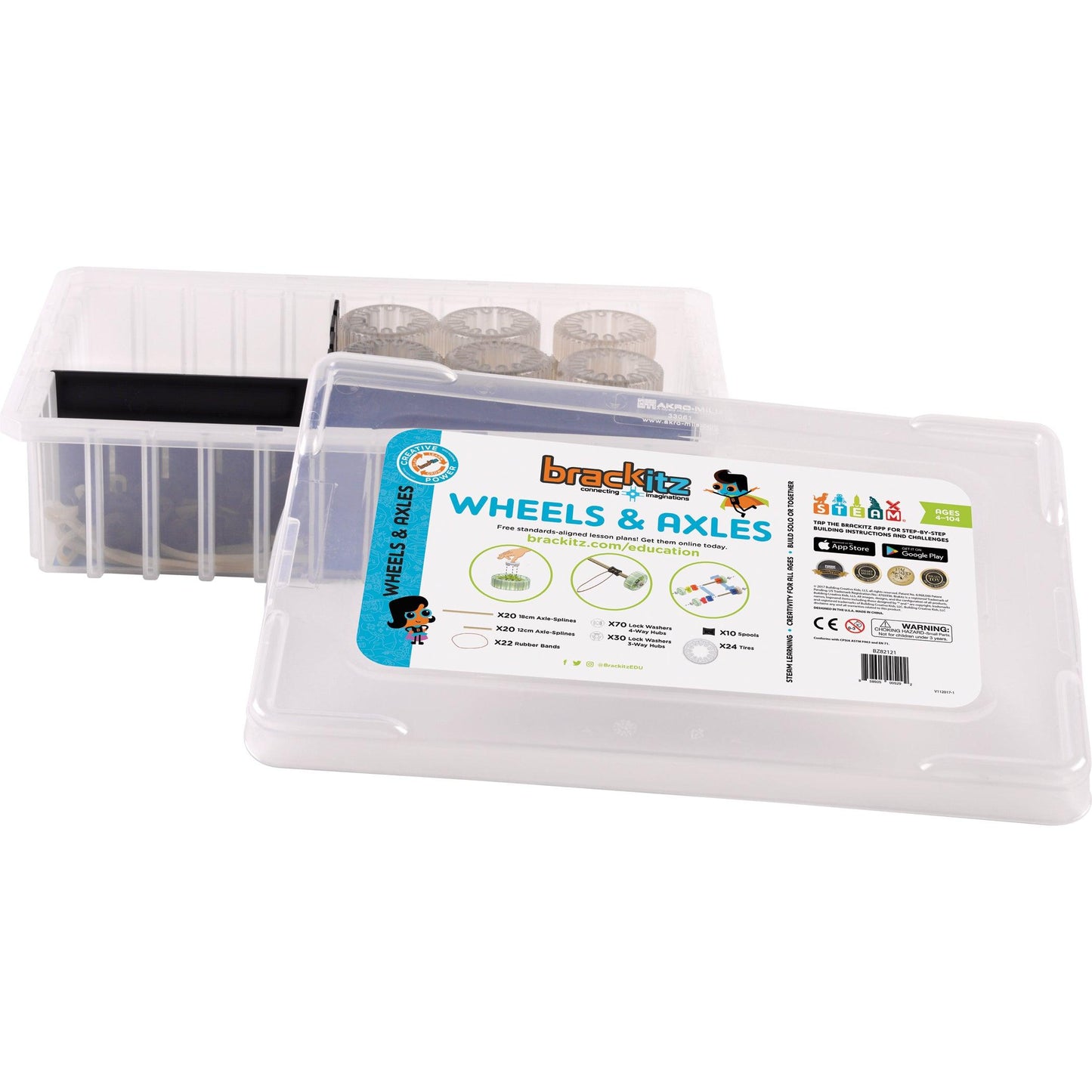 Brackitz Wheels & Axles Classroom Module - Loomini