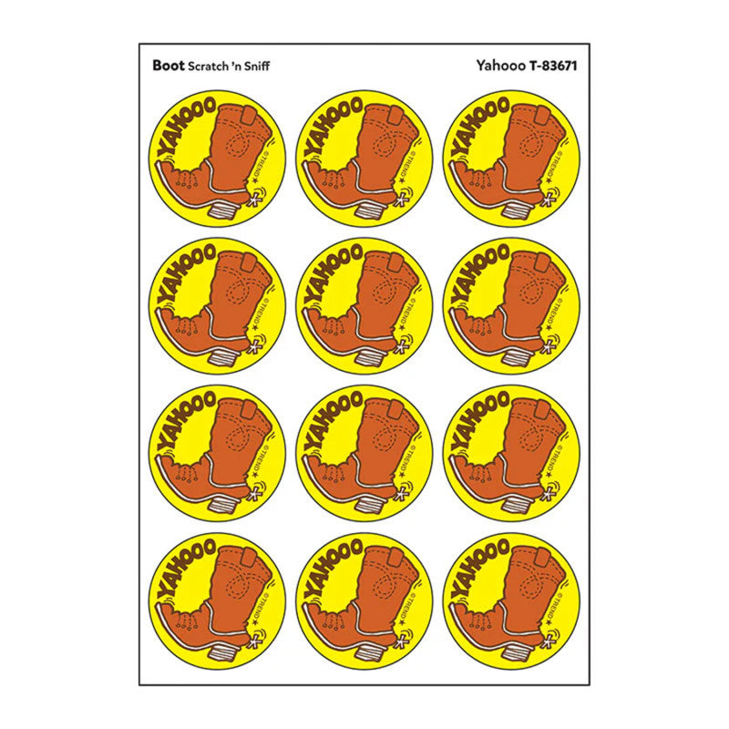 Yahooo/ Boot Scent Stickers, 24 ct.