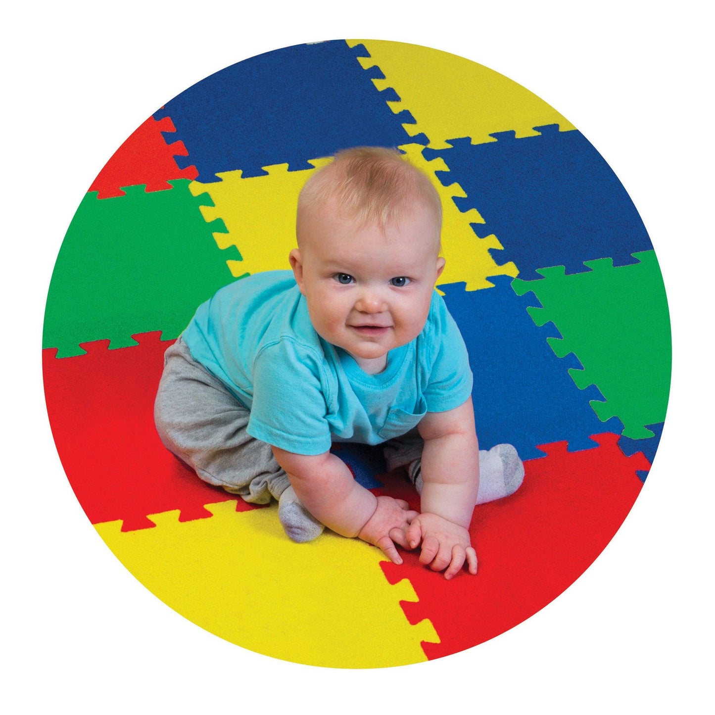 Carpet Tiles, Solid Color Expansion Pack, 12" x 12", 4 Count - Loomini