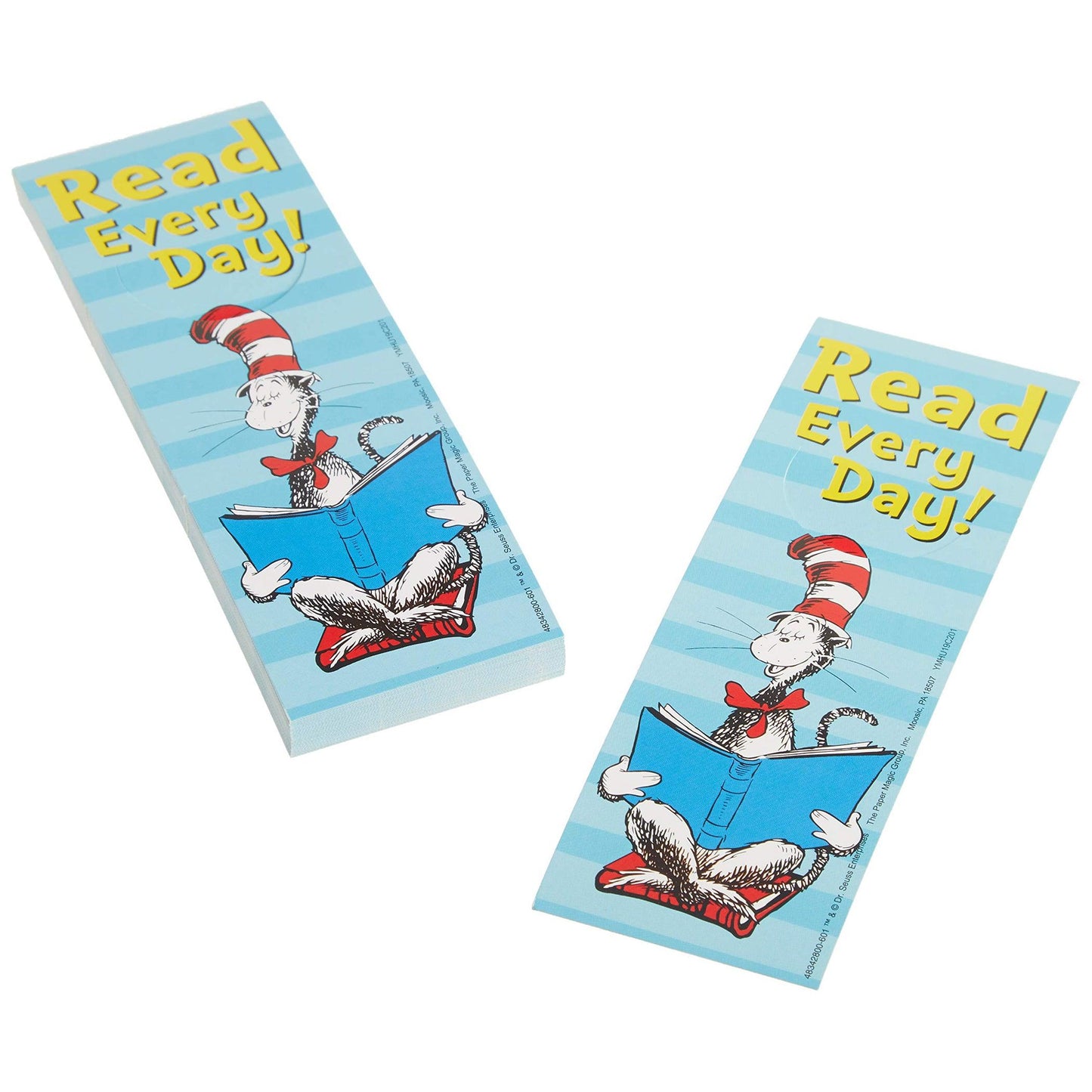 Cat in the Hat™ Read Every Day Bookmarks, 36 Per Pack, 6 Packs - Loomini
