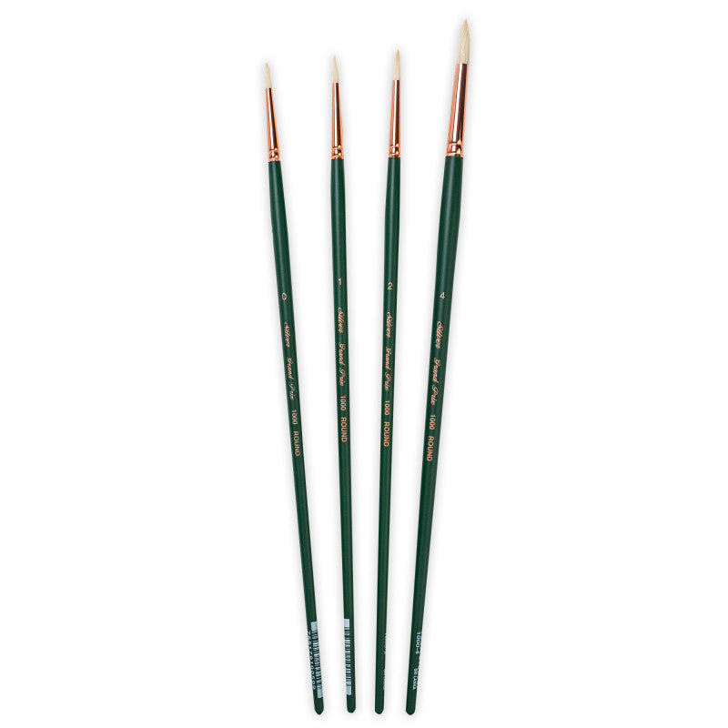 Grand Prix Small Rounds, 4 Brushes