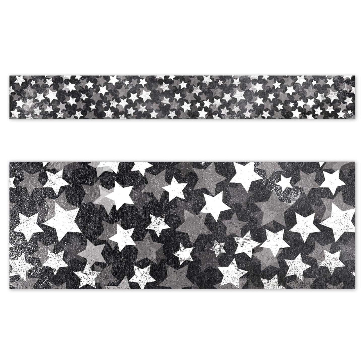 Chalk It Up! Chalk Stars EZ Border, 48 Feet Per Pack, 3 Packs - Loomini