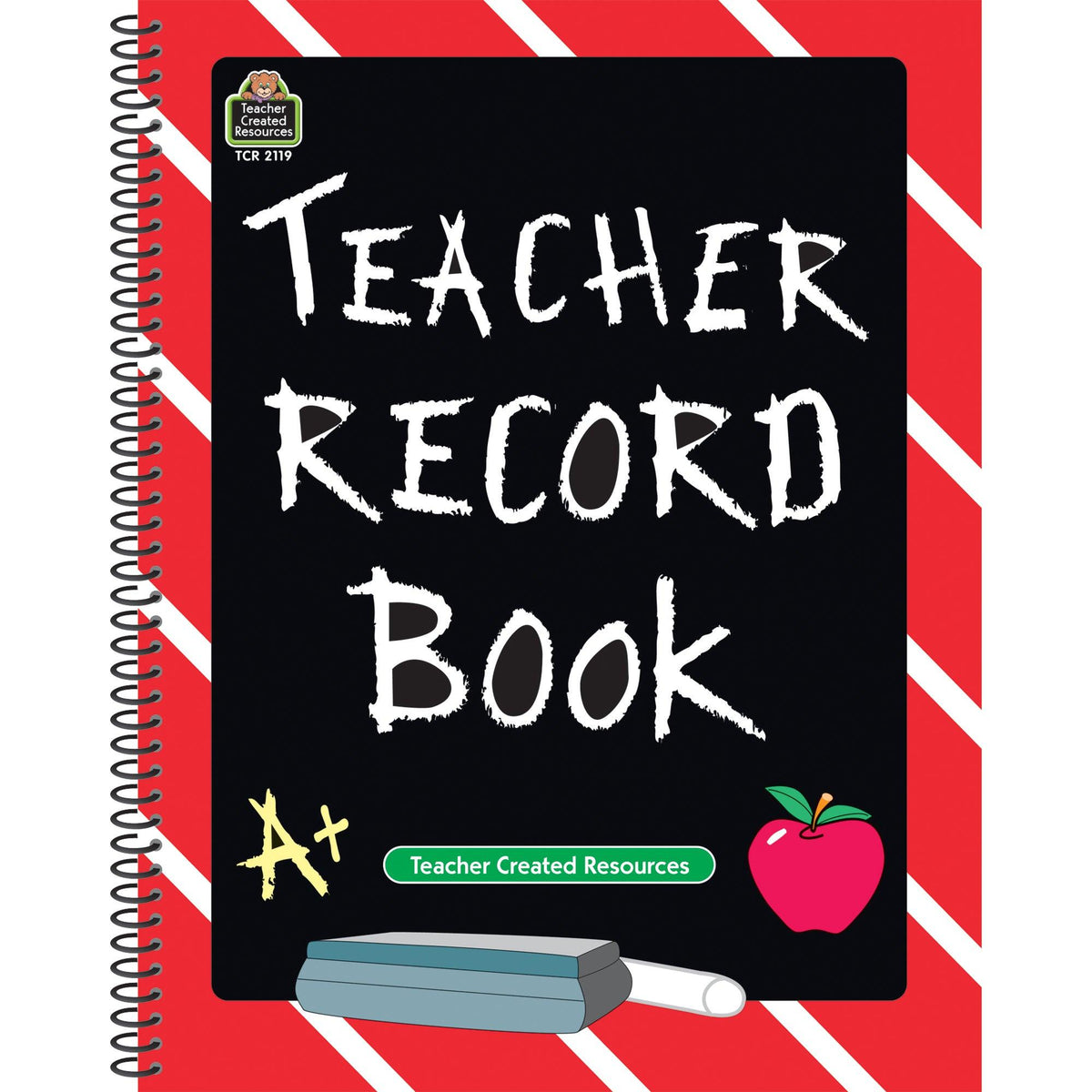 Chalkboard Teacher Record Book, Pack of 6 - Loomini