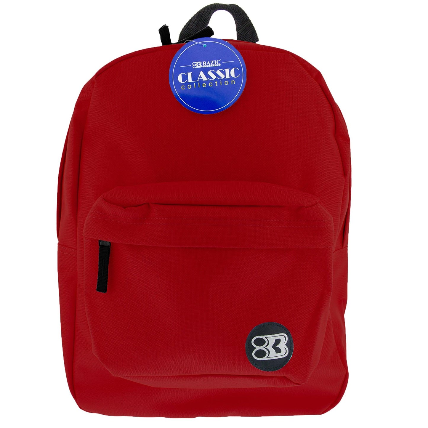 Classic Backpack 17" Burgundy, Pack of 2 - Loomini