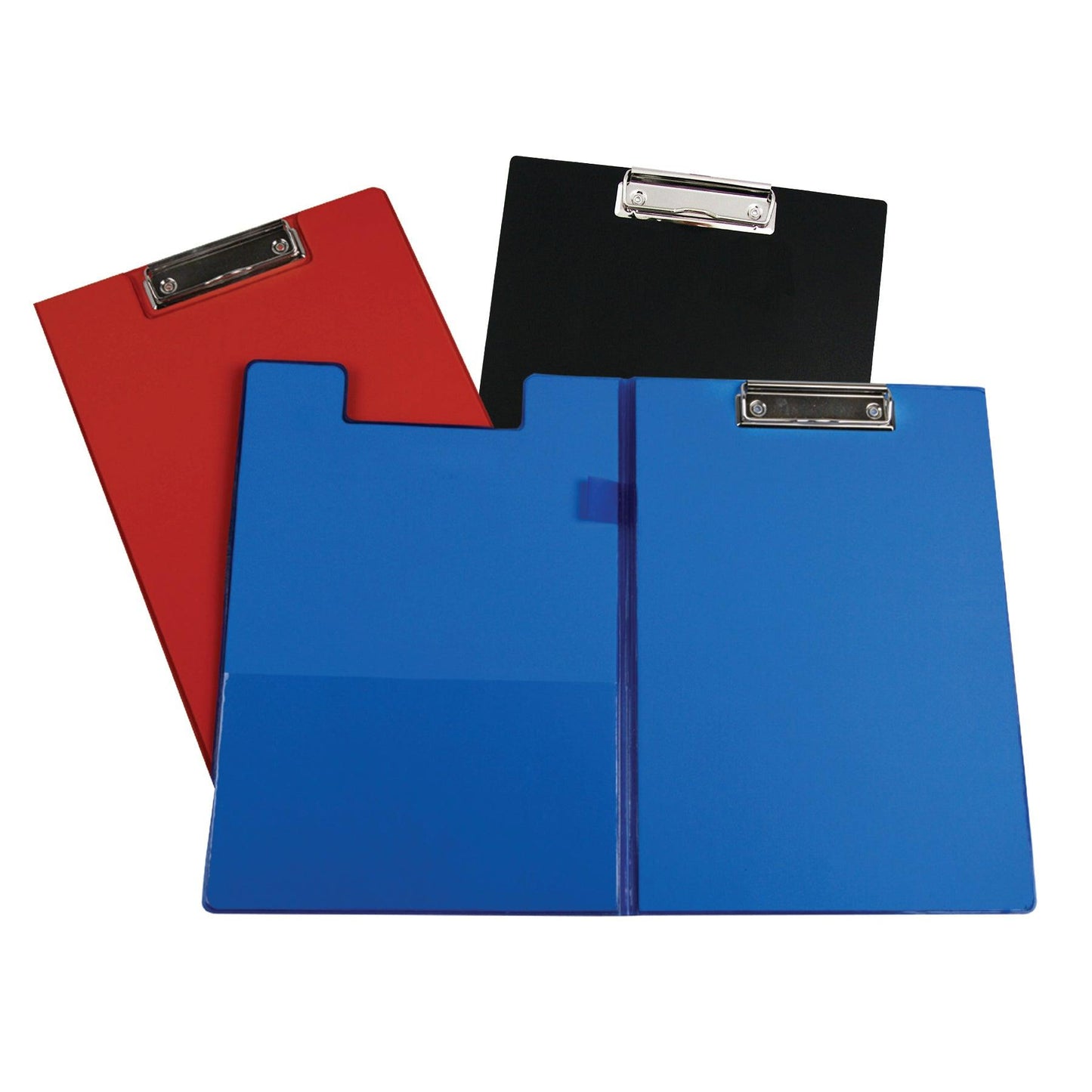 Clipboard Folder, Assorted Colors, Pack of 6 - Loomini