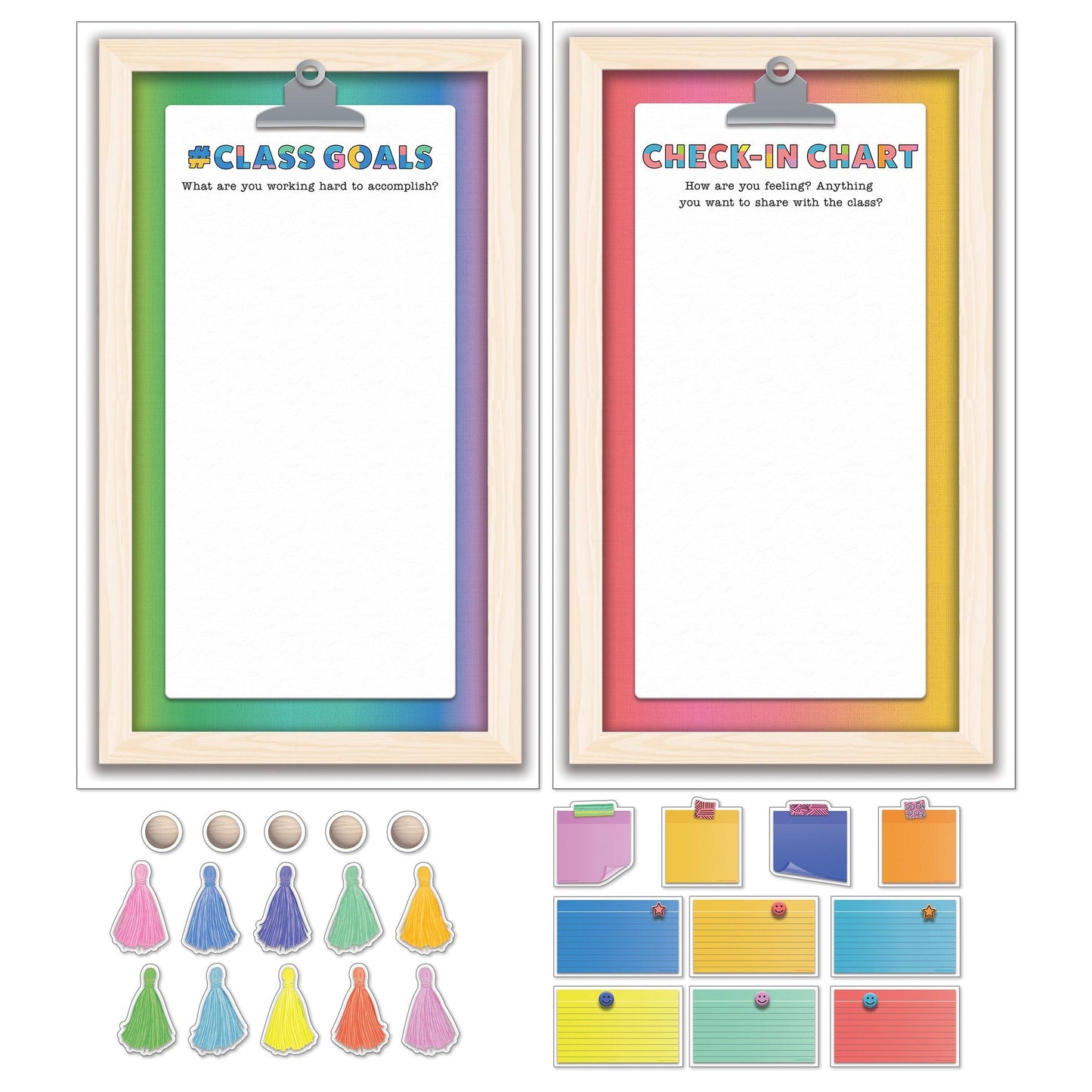 Creatively Inspired Classroom Community Charts Bulletin Board Set - Loomini