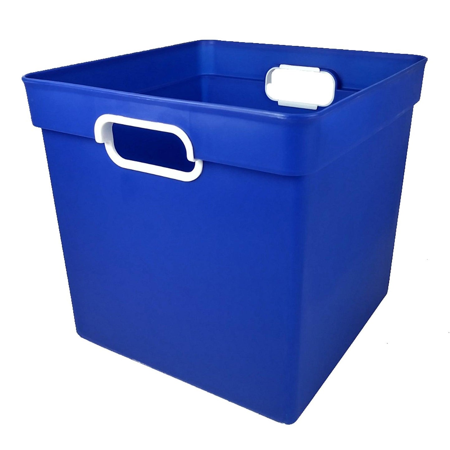 Cube Bin, Blue, Pack of 3 - Loomini