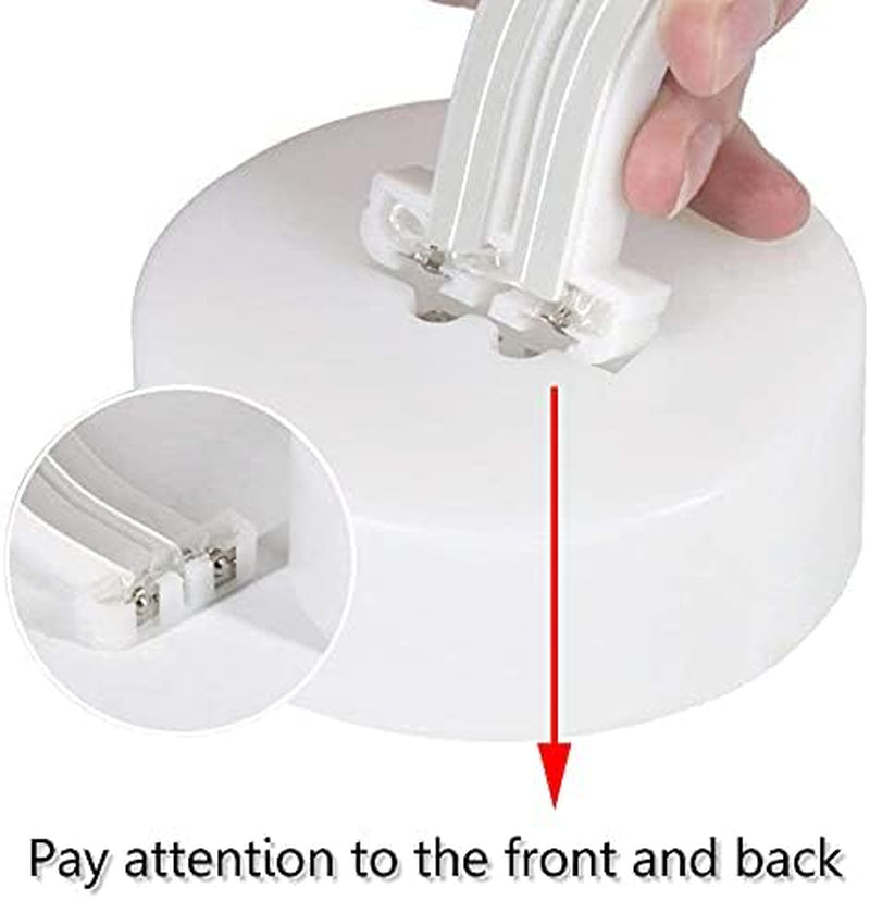 LED Neon Bat Lights Purple, Bat Shape Neon Signs Night Lights Battery Operated Desk Table Lamp for Bedroom, Bar, Wall, Halloween Decor-Bat with Holder Base(Purple)