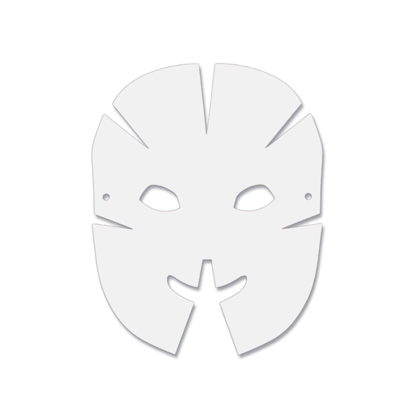 Die-Cut Dimensional Paper Masks, 10-1/2" x 8-1/4", 40 Per Pack, 3 Packs - Loomini