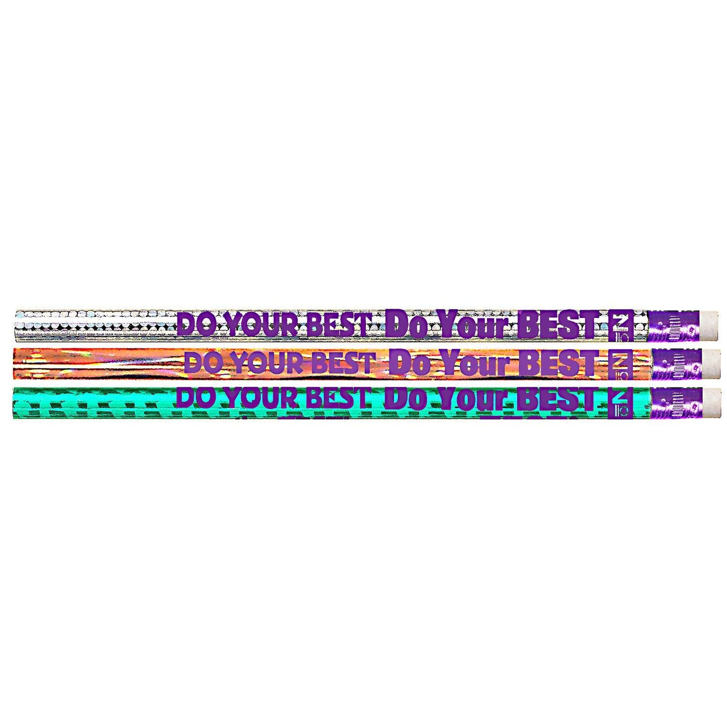 Do Your Best On The Test Motivational/Fun Pencils, 12 Per Pack, 12 Packs - Loomini