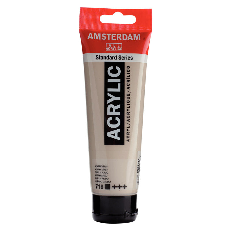 Standard Acrylic Paint, 120ml, Warm Grey 718