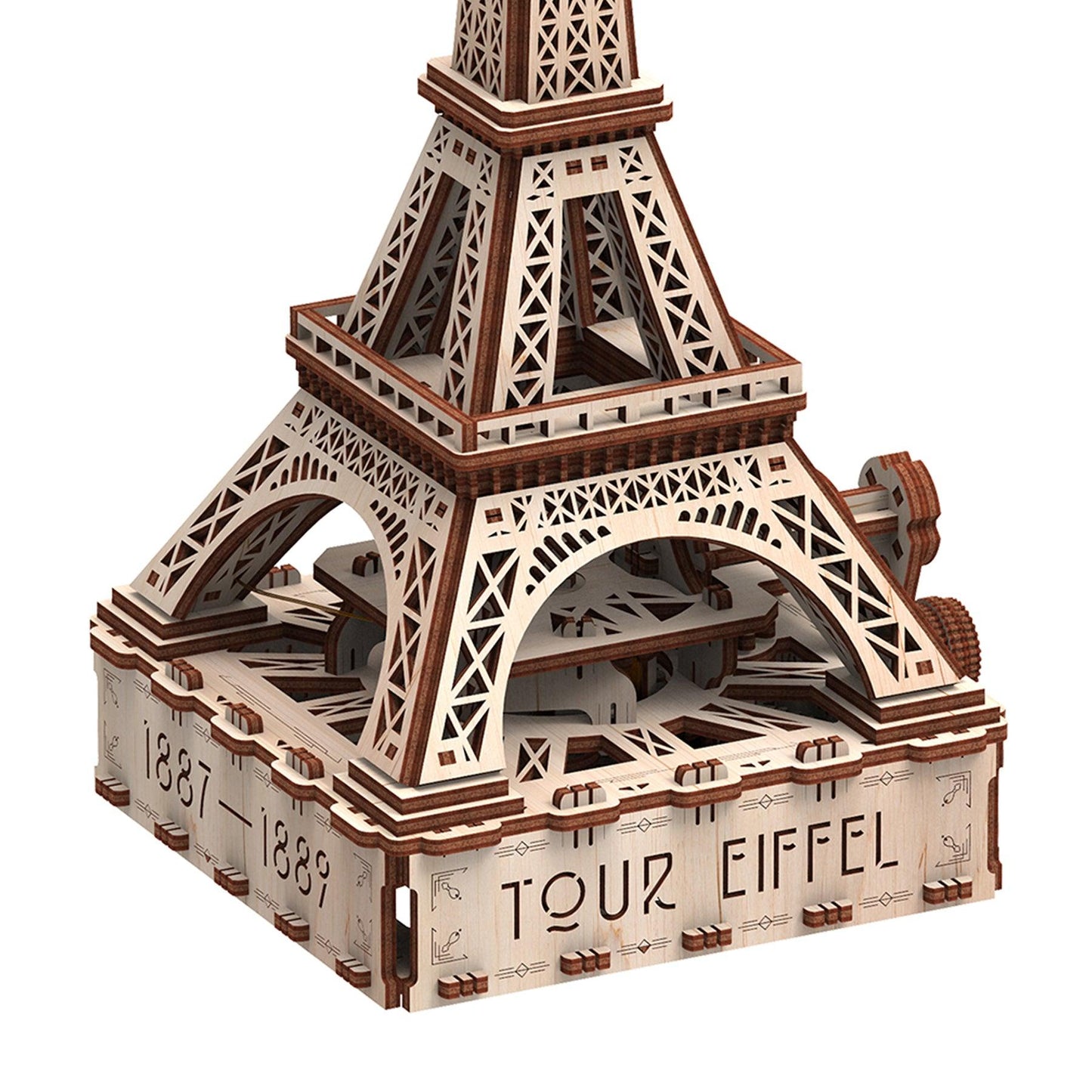 Eiffel Tower Eco-light 3D Model - Loomini