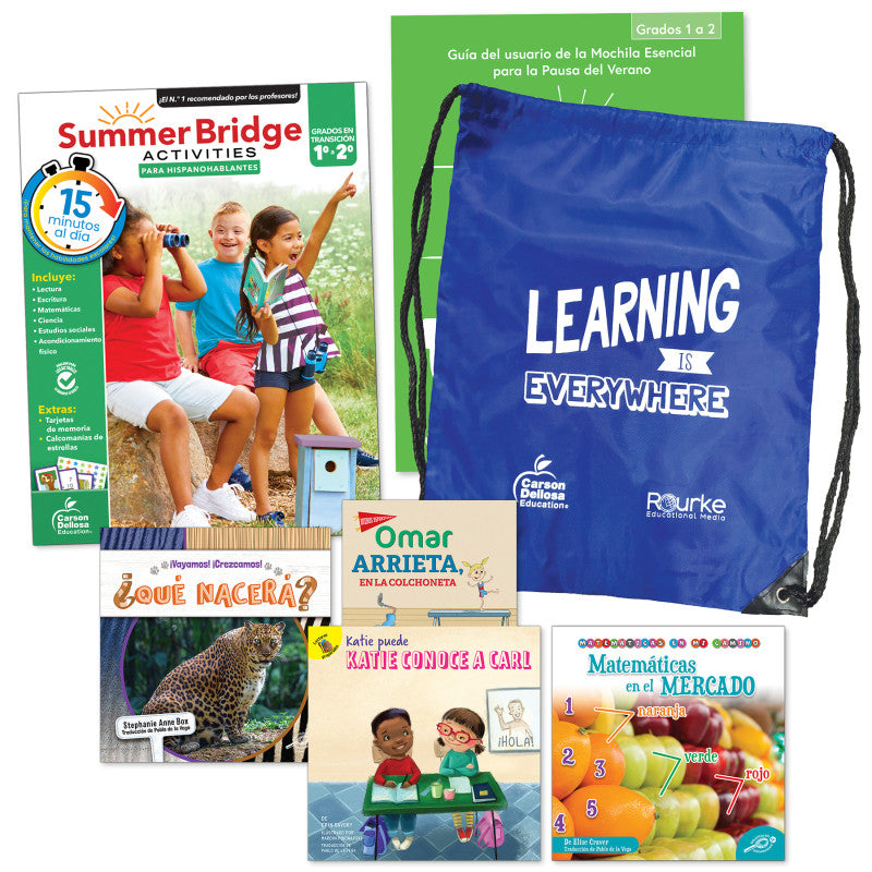 Summer Bridge Spanish Backpack, Grade 1-2