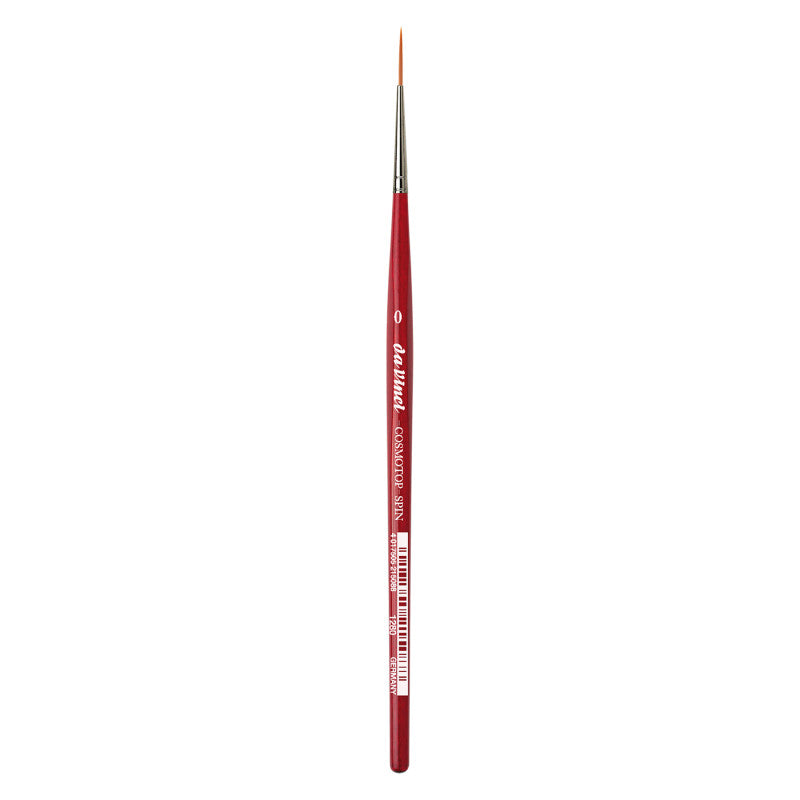 COSMOTOP-SPIN Rigger Brush, Synthetic, Acrylic & Watercolor, Pointed Liner, Series 5880, Size 0