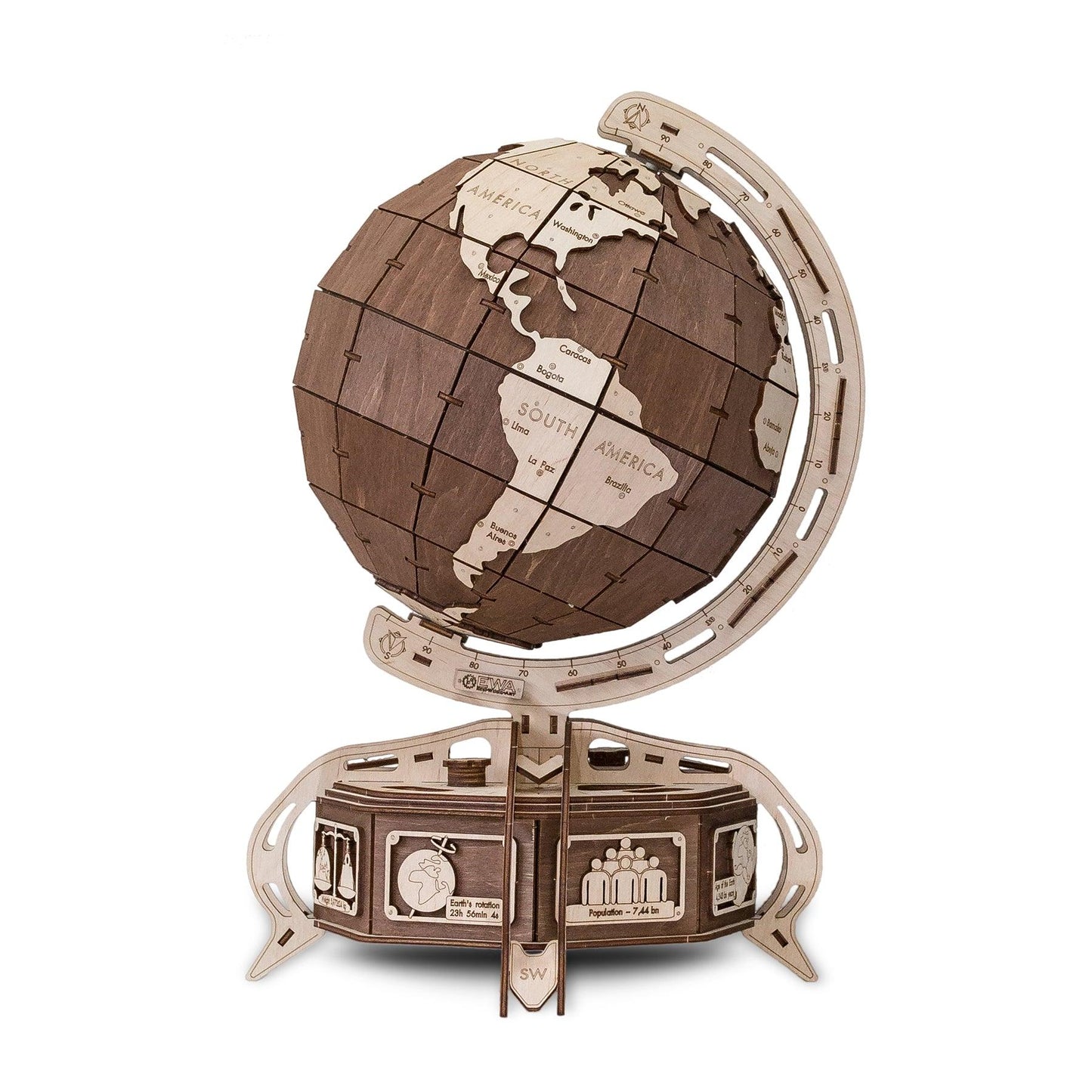 Globe Brown Construction Kit - Loomini