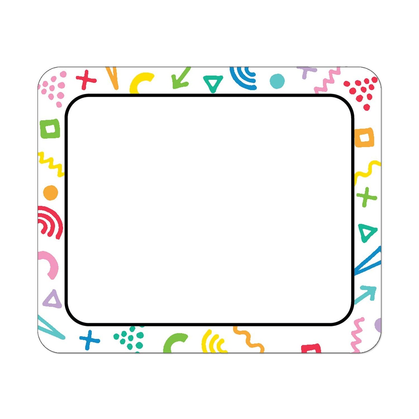 Happy Place Name Tags, 40 Per Pack, 6 Packs - Loomini