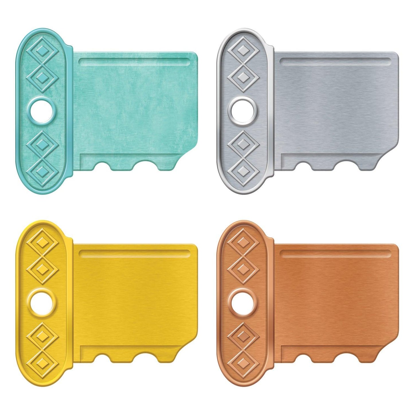 I ♥ Metal™ Keys Classic Accents® Variety Pack, 36 Per Pack, 3 Packs - Loomini