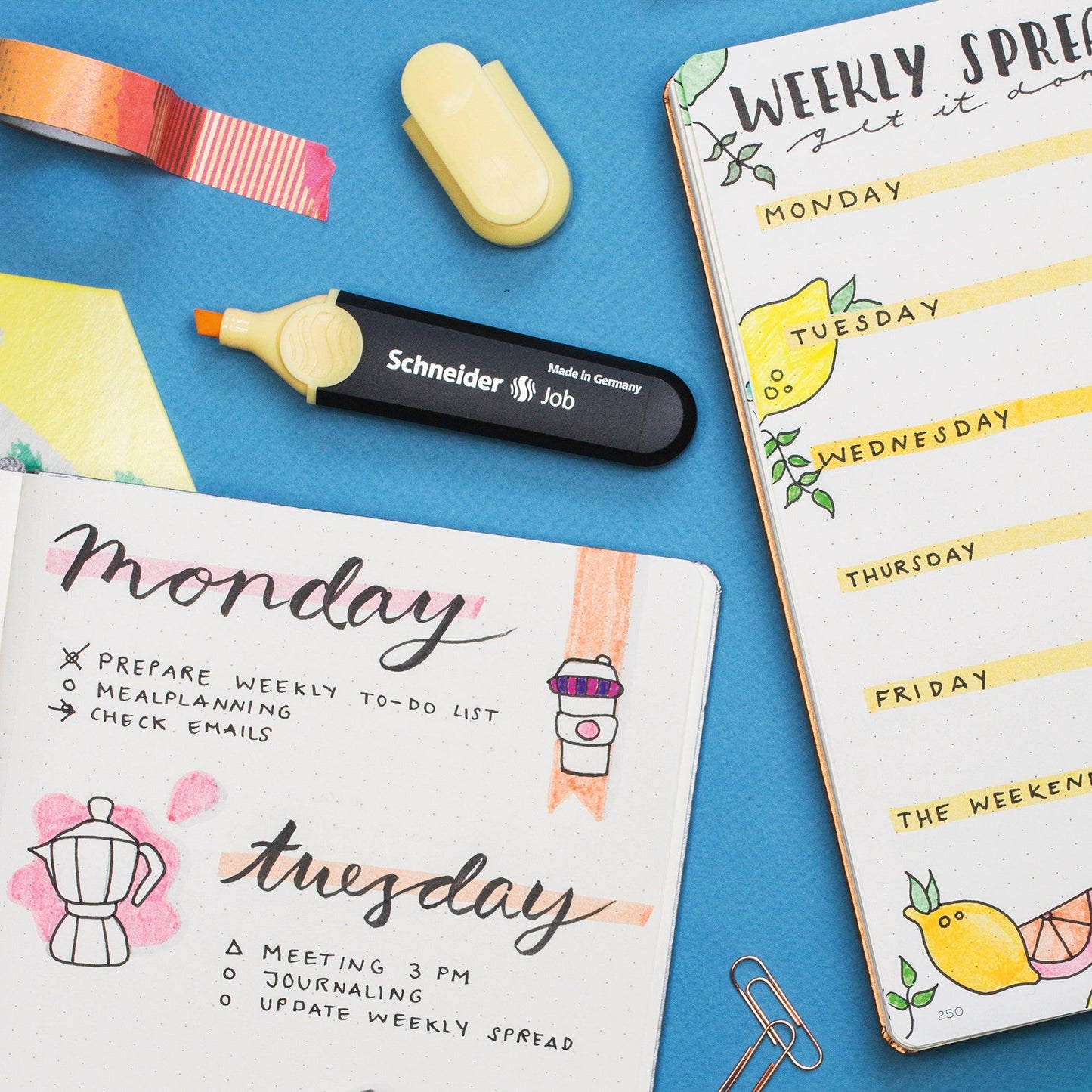 Job Highlighters Chisel Tip, 4 Colors, 4 Per Pack, 5 Packs - Loomini