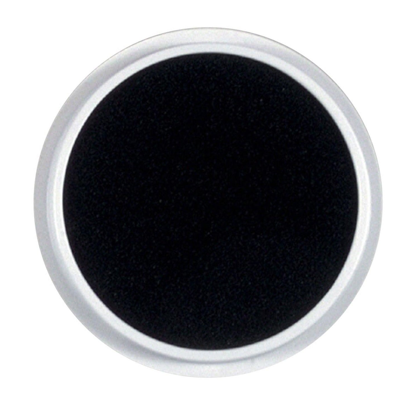 Jumbo Circular Washable Stamp Pad - Black - 5.75" dia. - Pack of 6 - Loomini