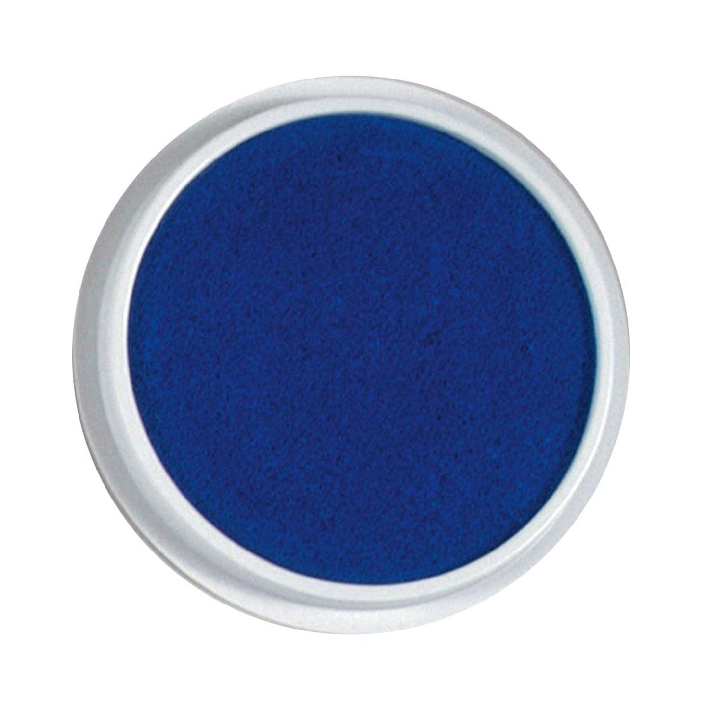 Jumbo Circular Washable Stamp Pad - Blue - 5.75" dia. - Pack of 6 - Loomini