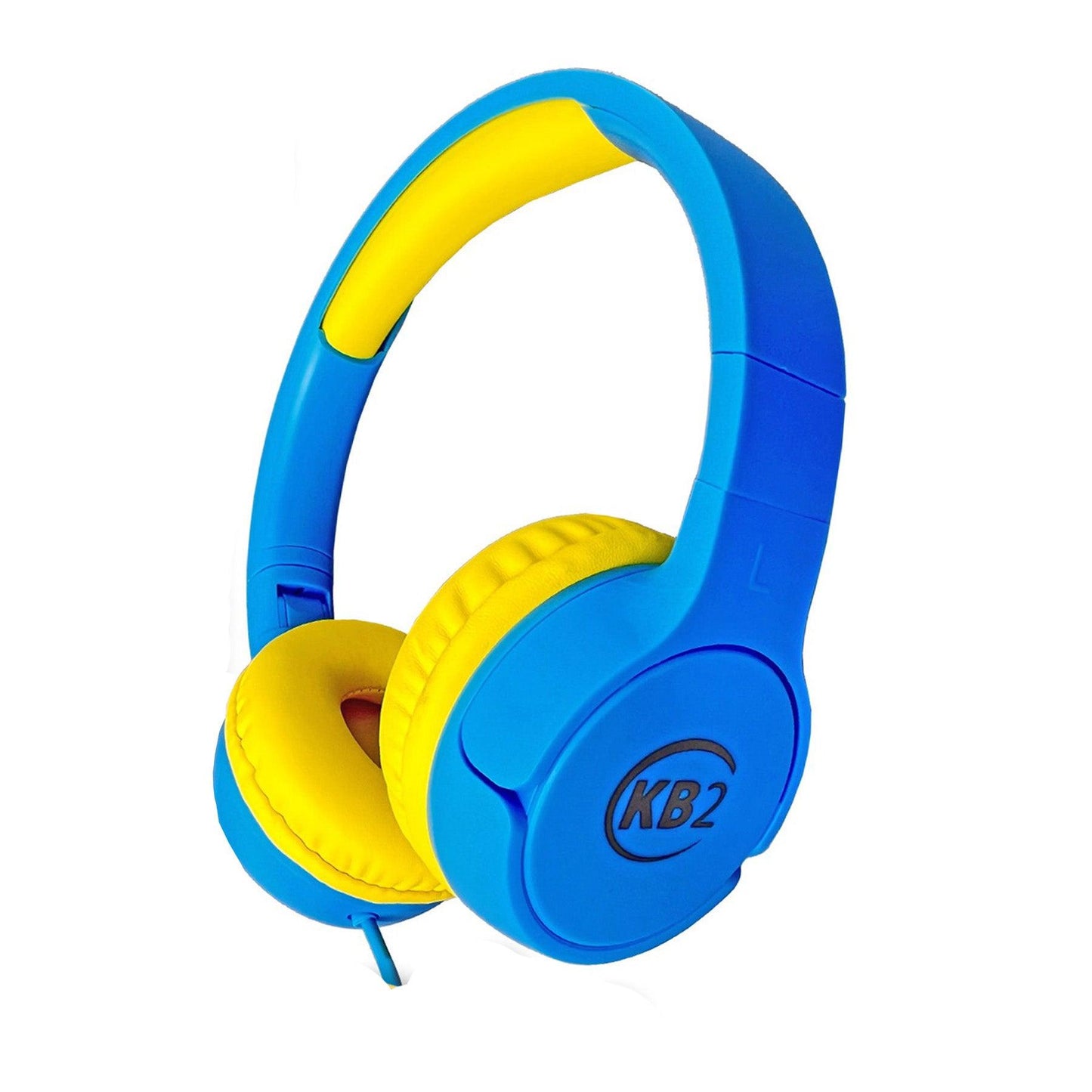 KB2 Premium Kids Headphones, Blue, Pack of 2 - Loomini