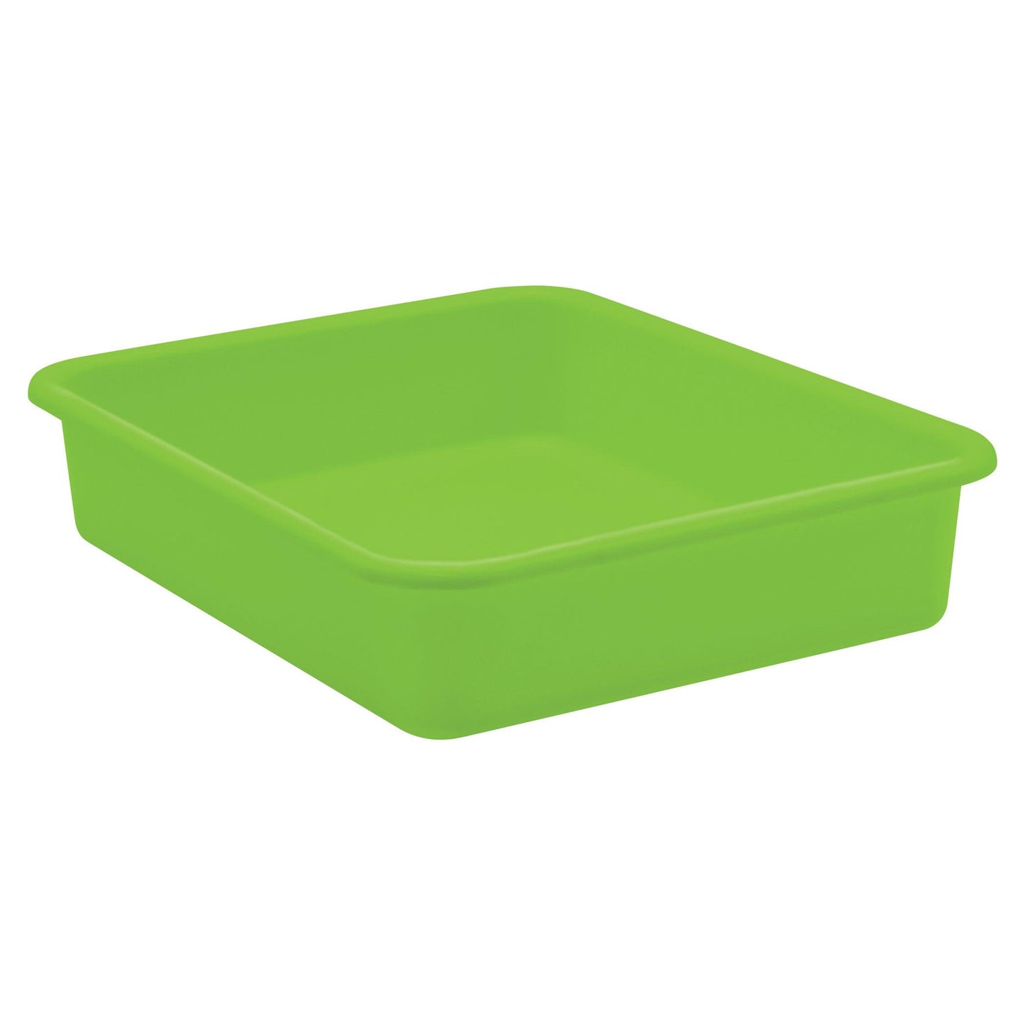 Lime Large Plastic Letter Tray, Pack of 6 - Loomini