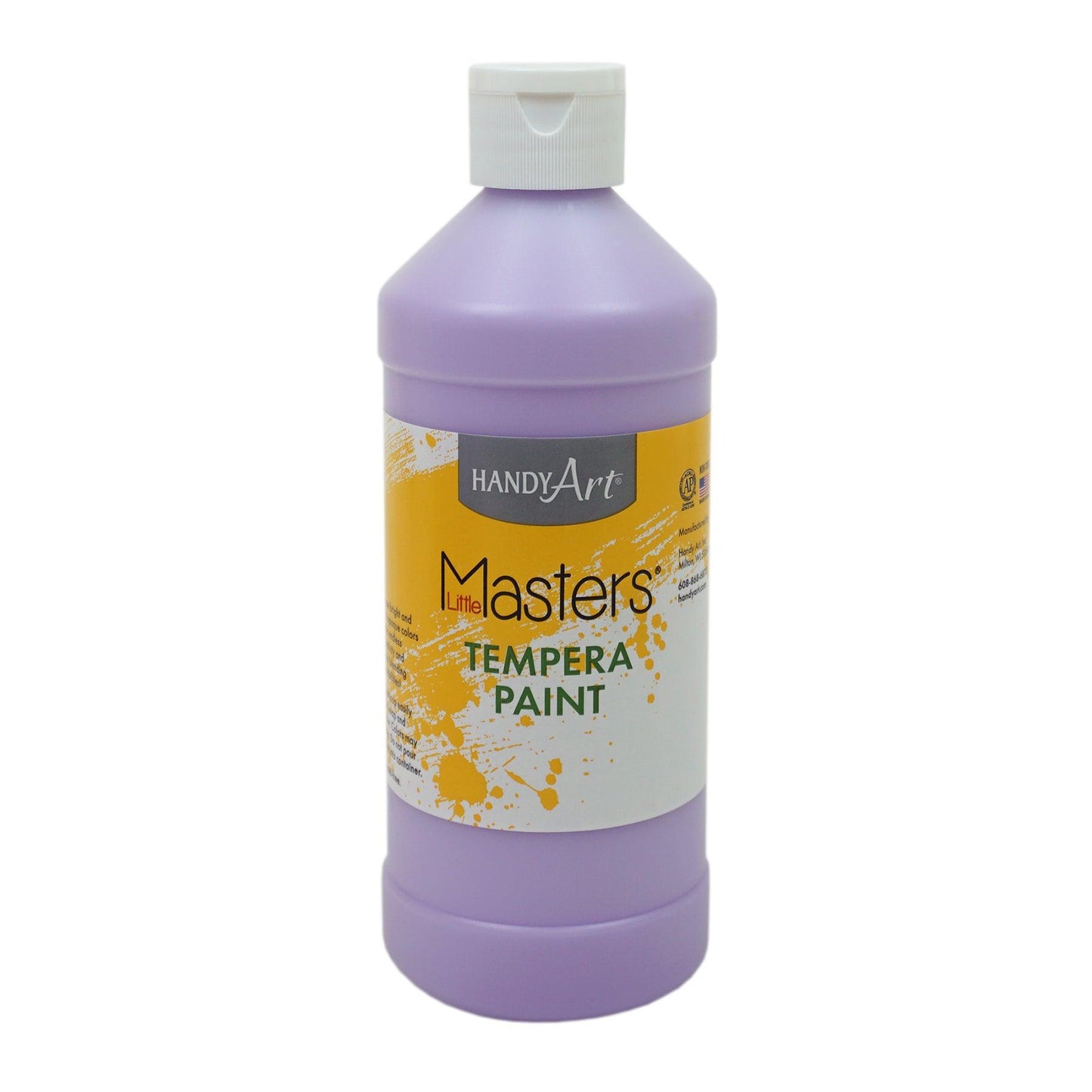 Little Masters® Tempera Paint 16 oz., Light Purple, Pack of 12 - Loomini