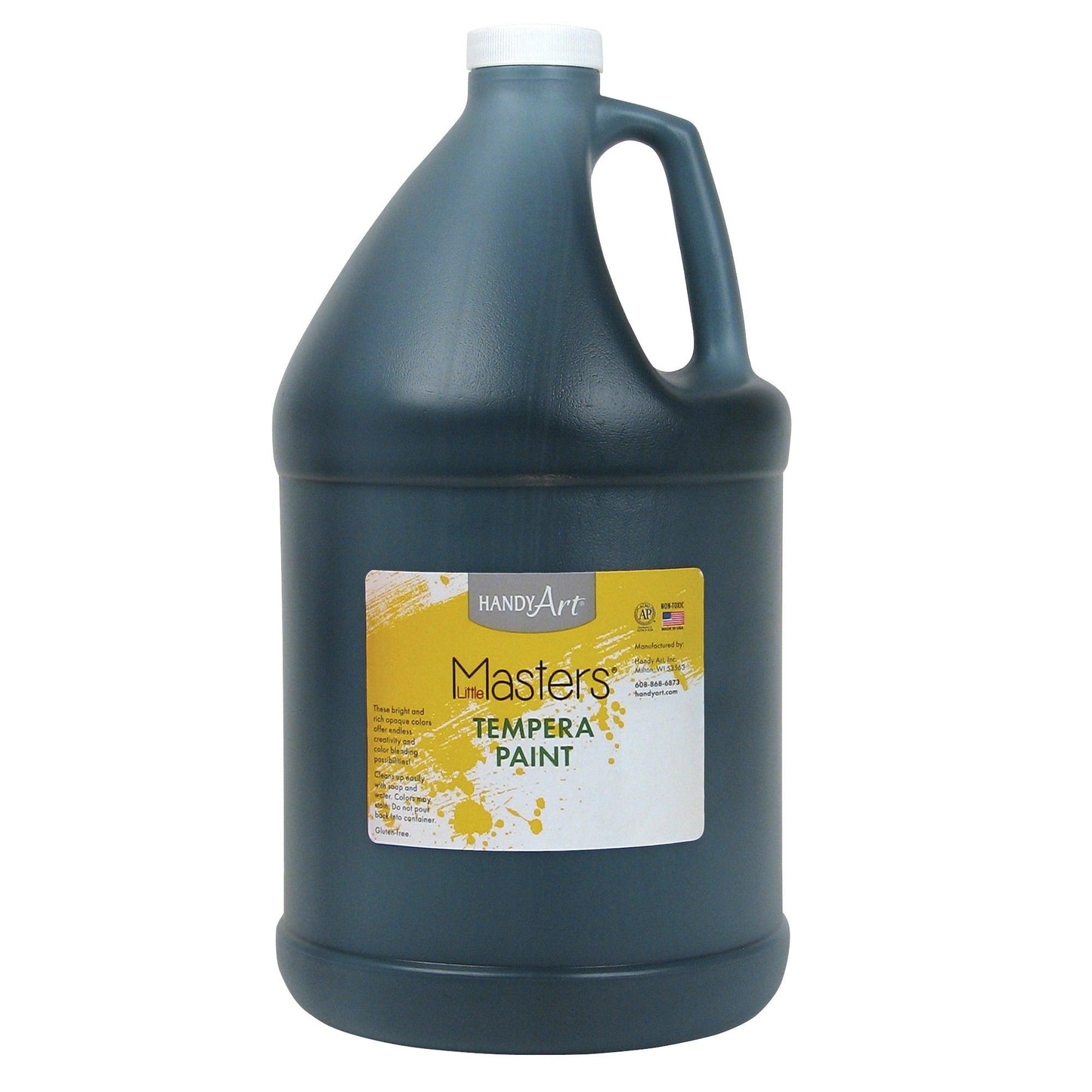 Little Masters® Tempera Paint, Black, Gallon - Loomini