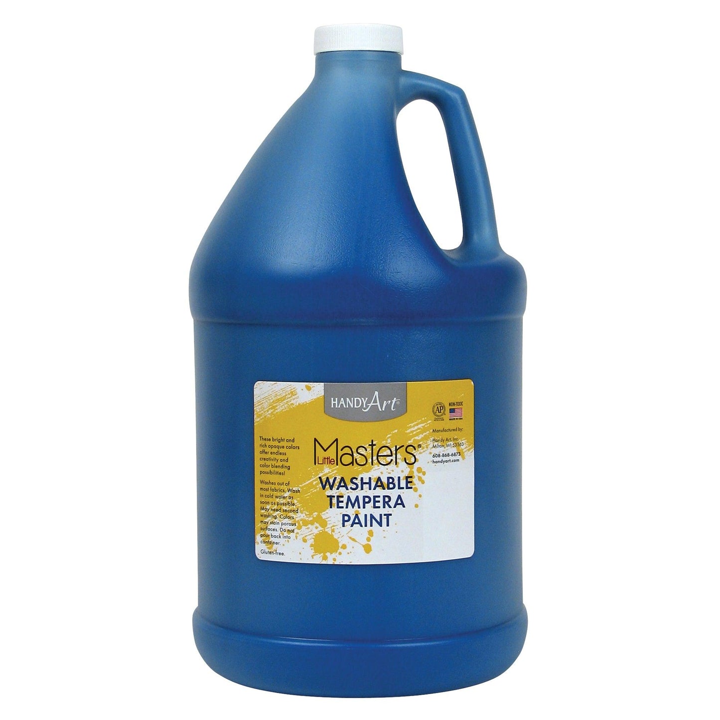 Little Masters® Washable Tempera Paint, Blue, Gallon - Loomini