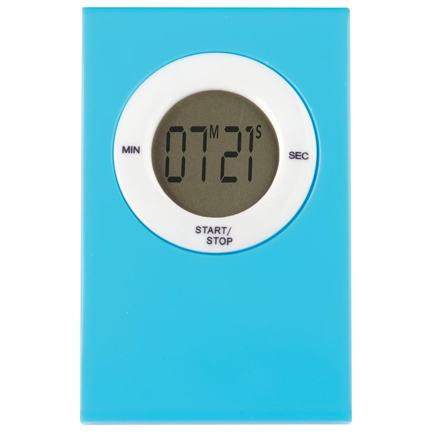 Magnetic Digital Timer, Aqua, Pack of 3 - Loomini