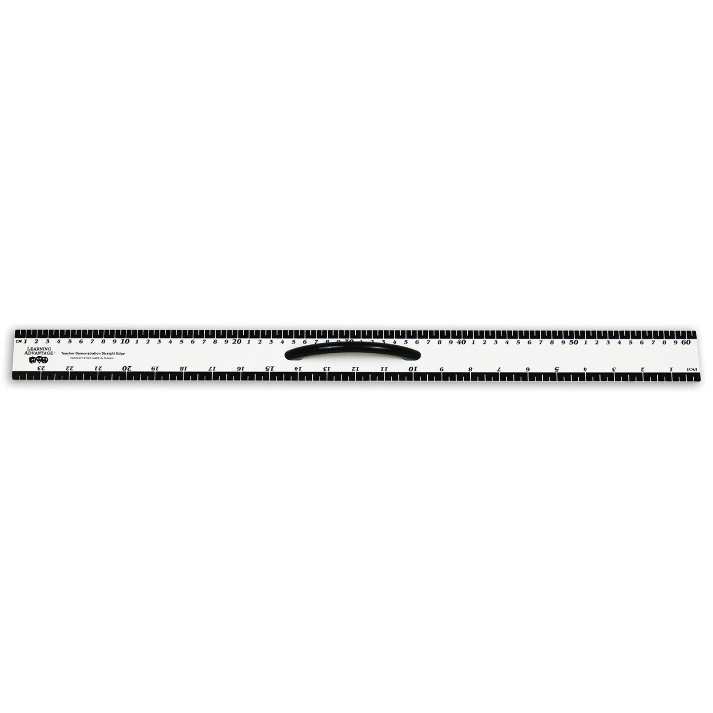 Magnetic Dry Erase Straight Edge - 24" - Pack of 2 - Loomini