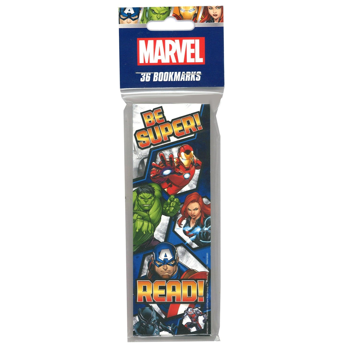 Marvel™ Bookmarks, 36 Per Pack, 6 Packs - Loomini