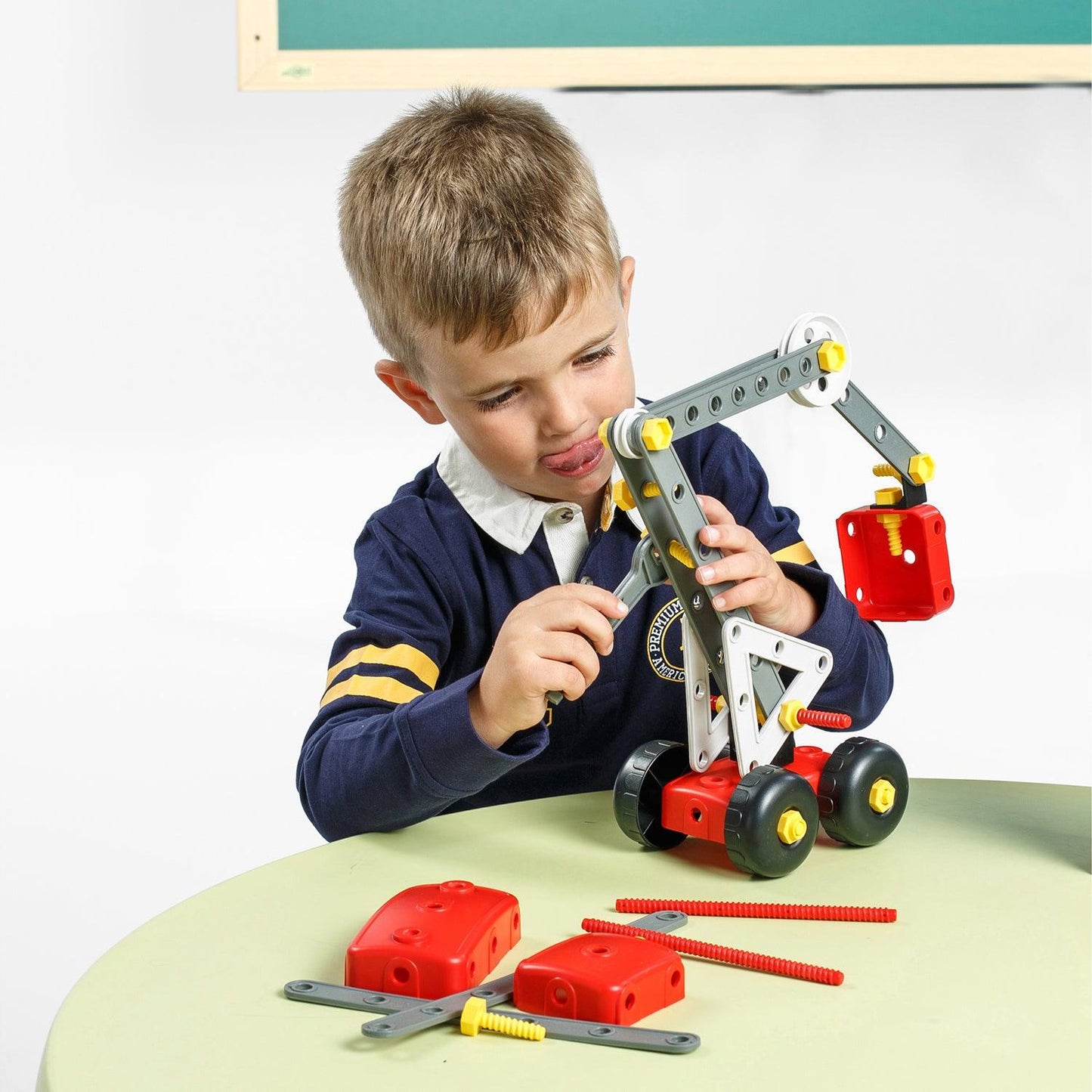 Mecaniko, Vehicle Building Set, 81 Pieces - Loomini