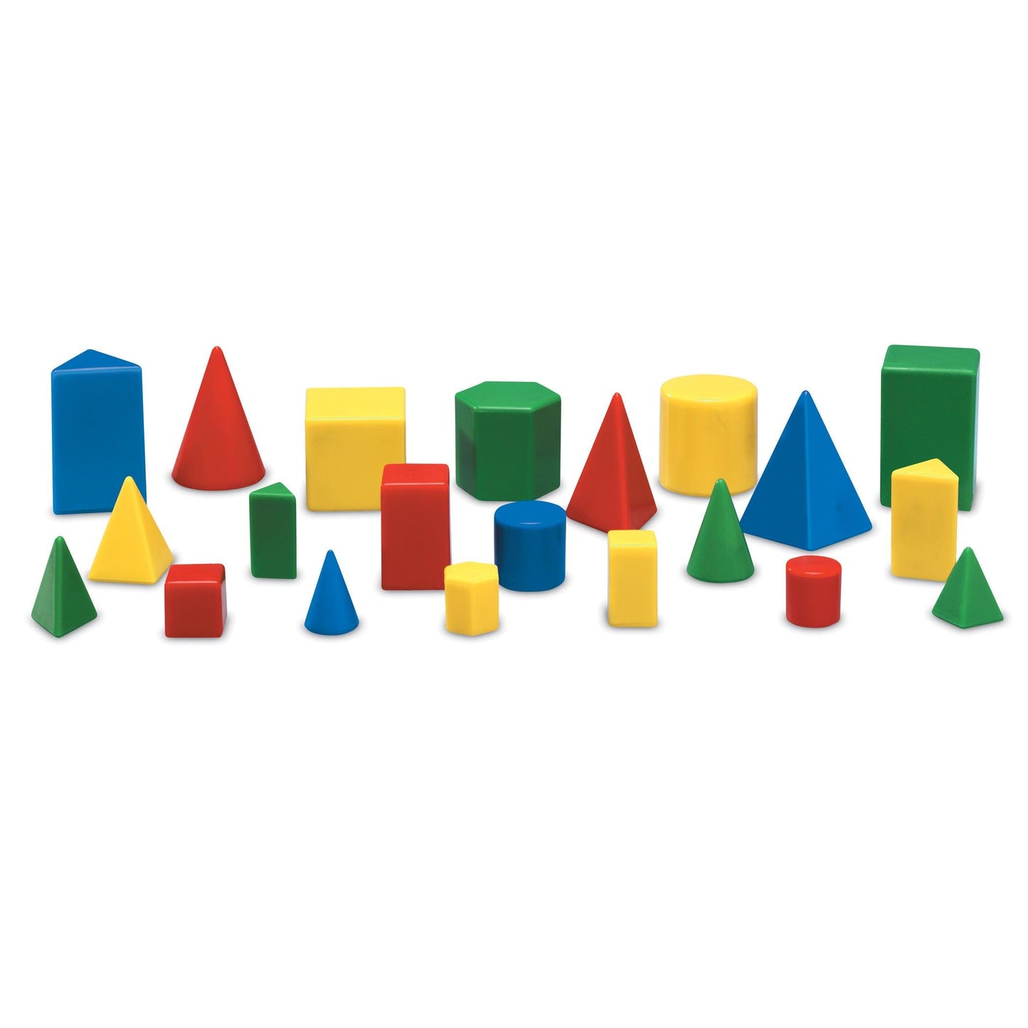 Mini GeoSolids®, Pack of 32 - Loomini