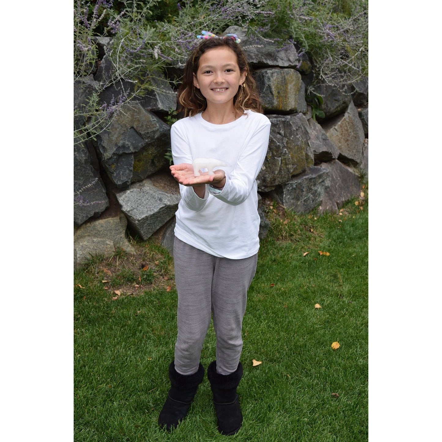 Mothers Day Gift - Polar Bear Alabaster Carving Kit - Loomini