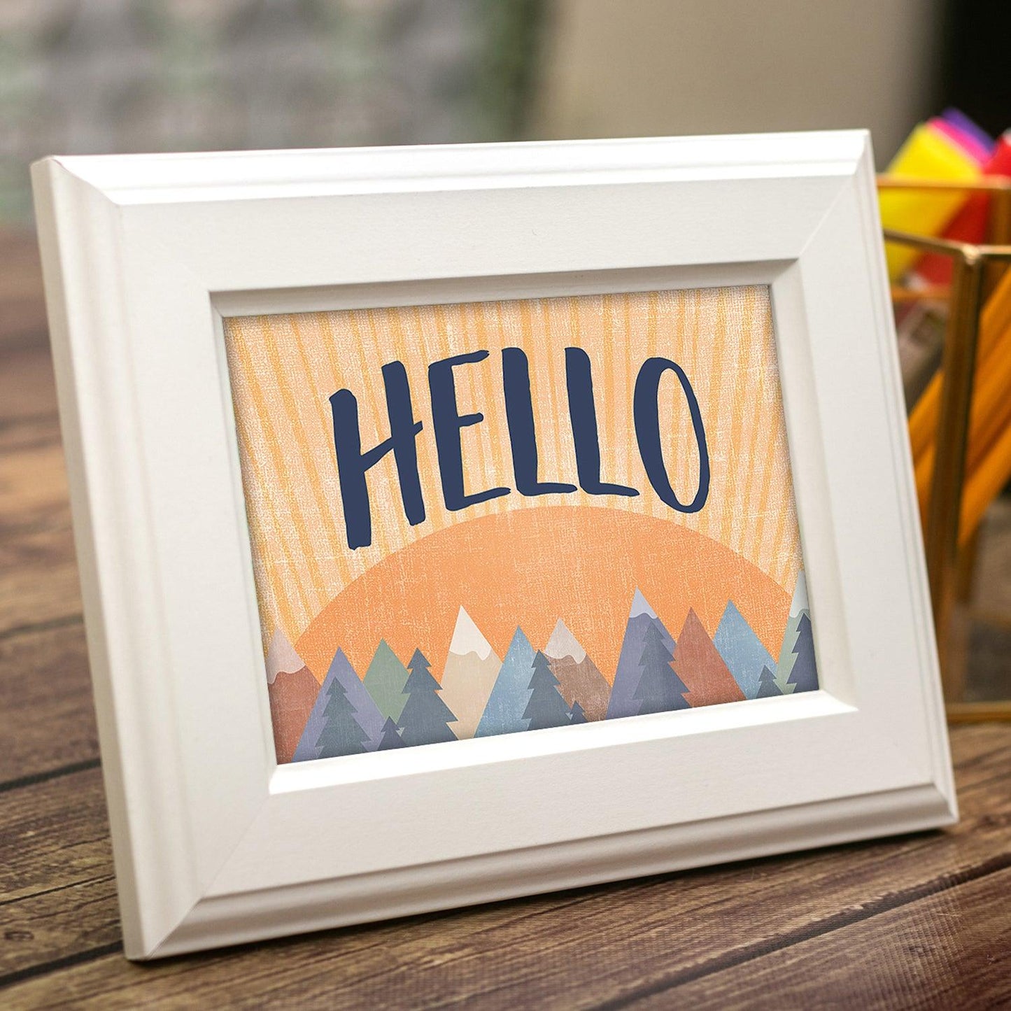 Moving Mountains Hello Postcards, 30 Per Pack, 6 Packs - Loomini