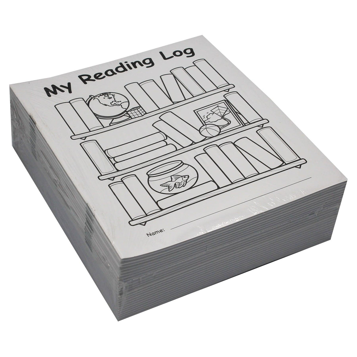 My Own Books: My Reading Log, Pack of 25 - Loomini