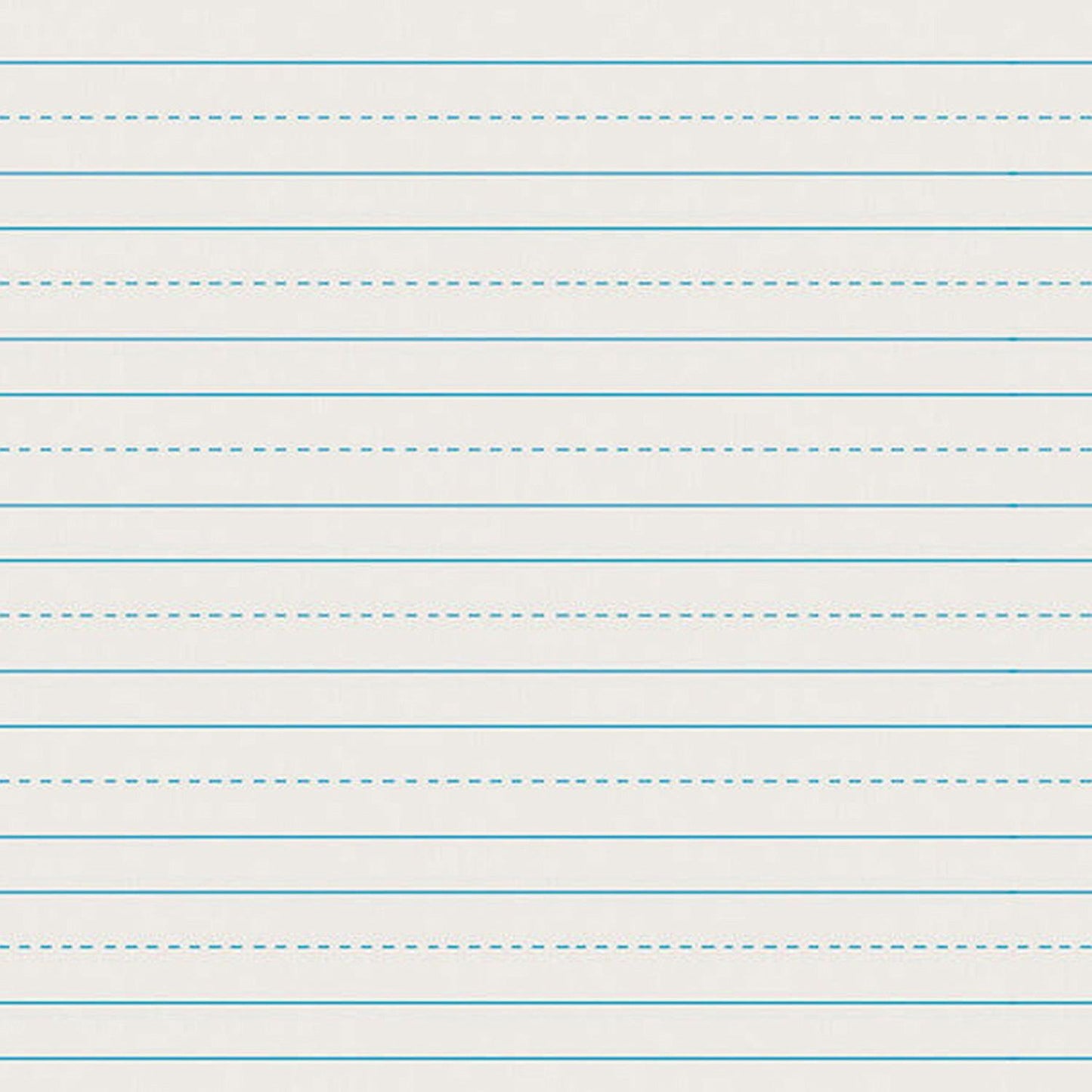 Newsprint Handwriting Paper, Skip-A-Line, Grade 2, 3/4" x 3/8" x 3/8" Ruled Long, 11" x 8-1/2", 500 Sheets Per Pack, 3 Packs - Loomini