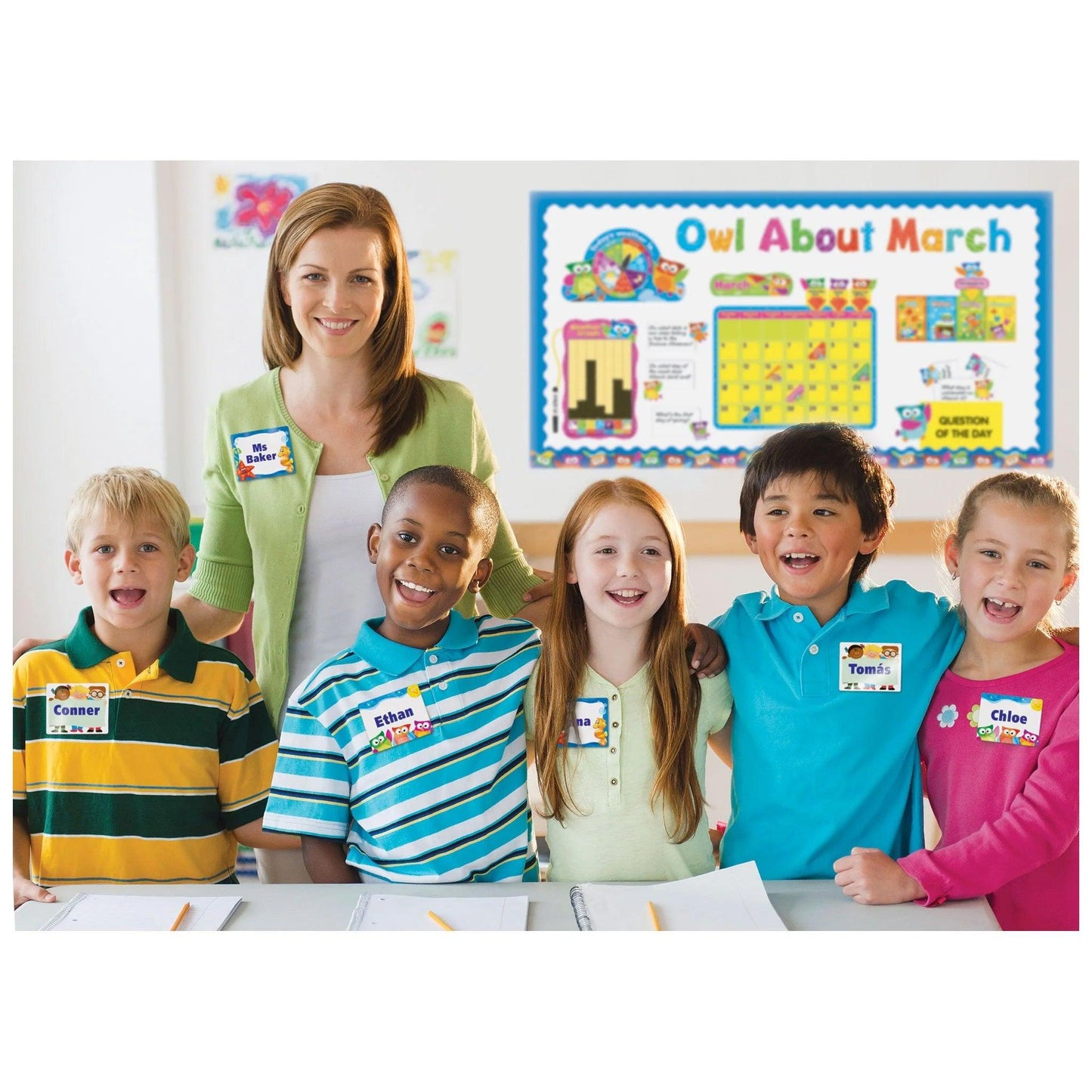 Owl-Stars!® Terrific Name Tag/Labels™, 36 Per Pack, 6 Packs - Loomini