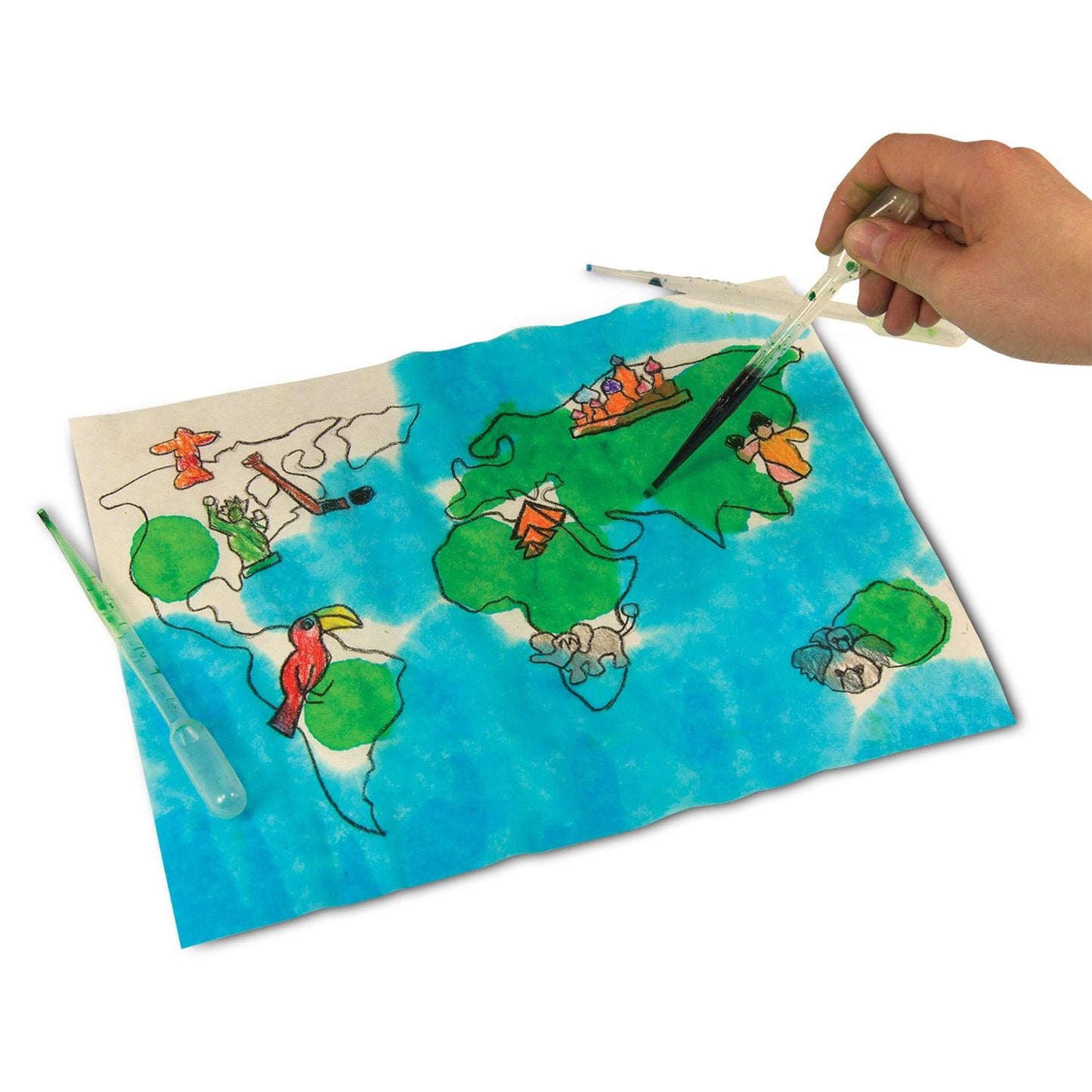 Paint Pipettes, 8 Per Pack, 3 Packs - Loomini