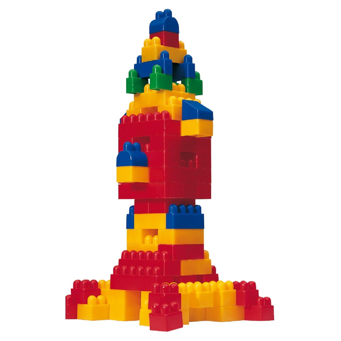 Plastic Interlocking Blocks, 120 Pieces - Loomini