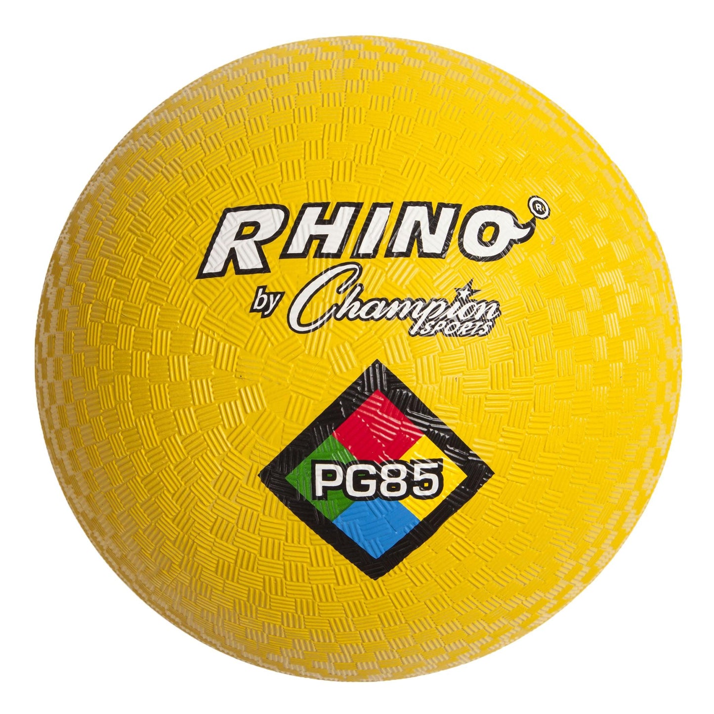 Playground Ball, 8-1/2", Yellow, Pack of 3 - Loomini
