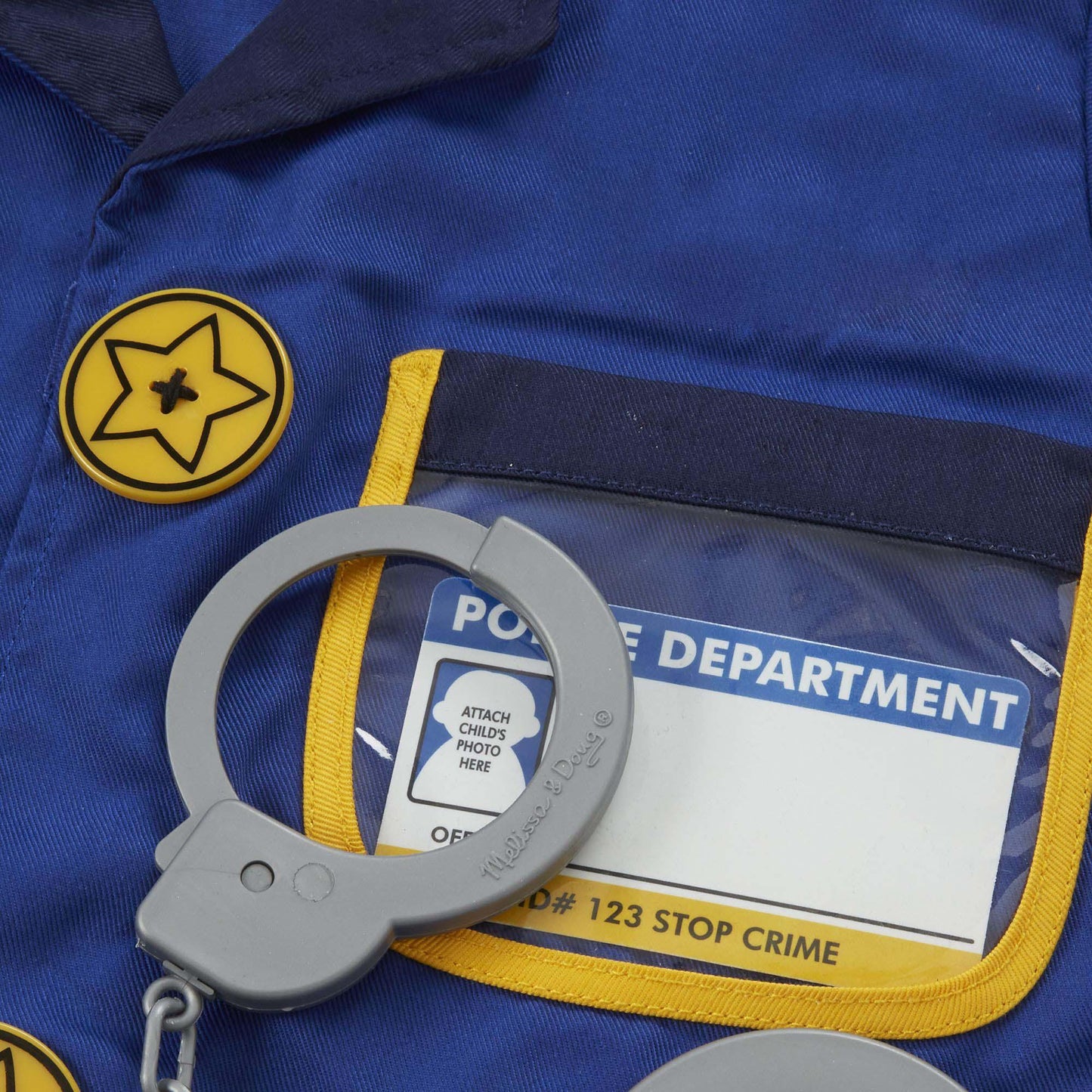 Police Officer Role Play Costume Set - Loomini